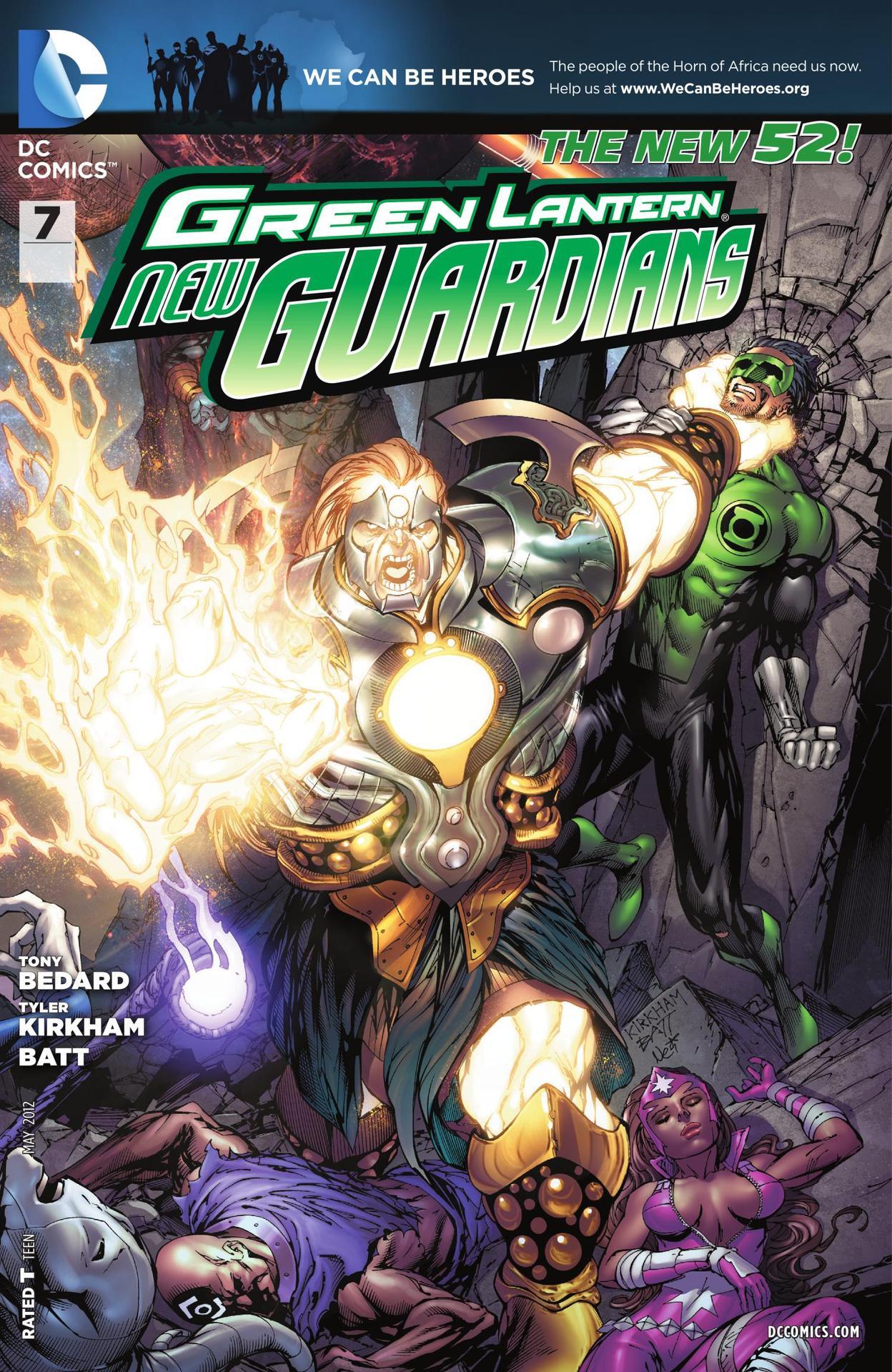 GREEN LANTERN: NEW GUARDIANS #7