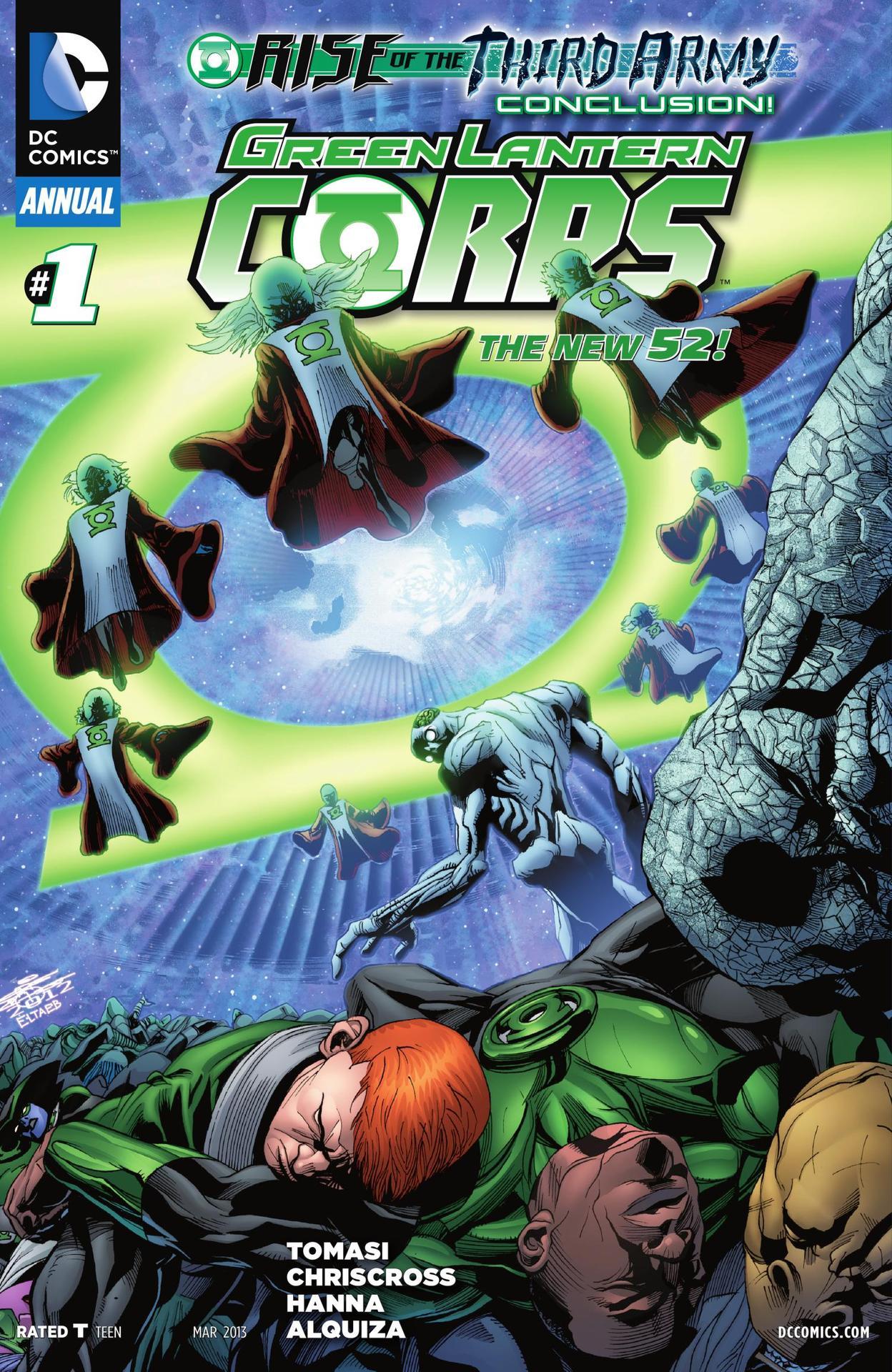 GREEN LANTERN CORPS ANNUAL #1