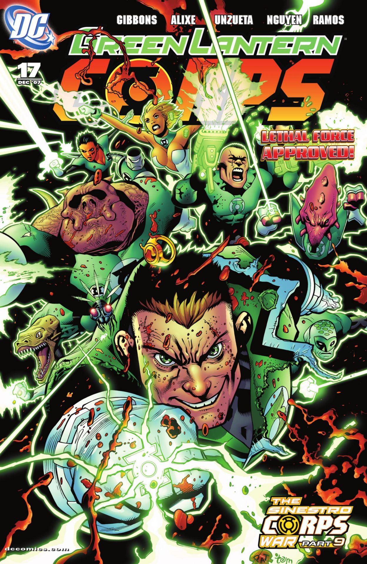 GREEN LANTERN CORPS #17