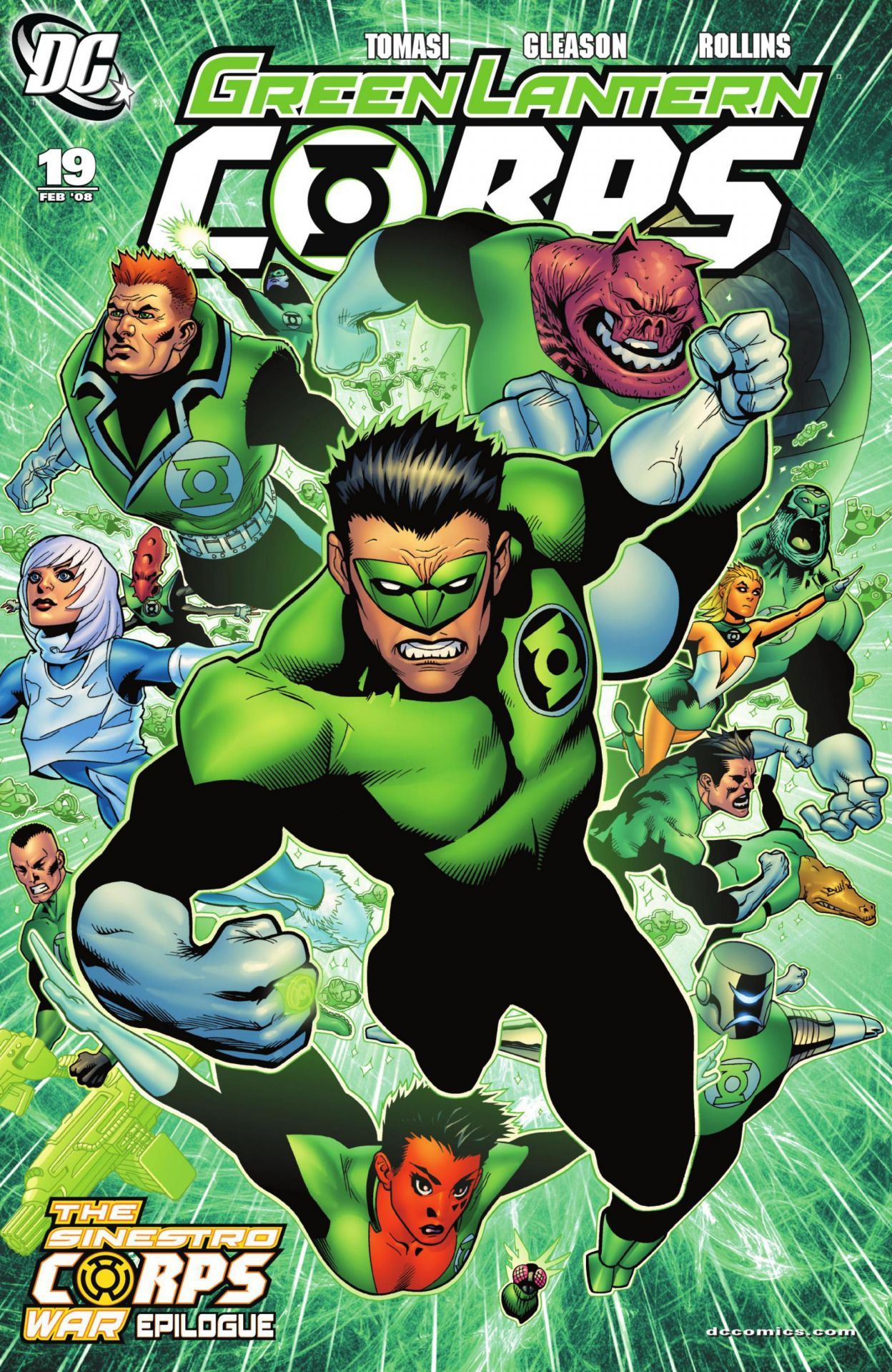 GREEN LANTERN CORPS #19