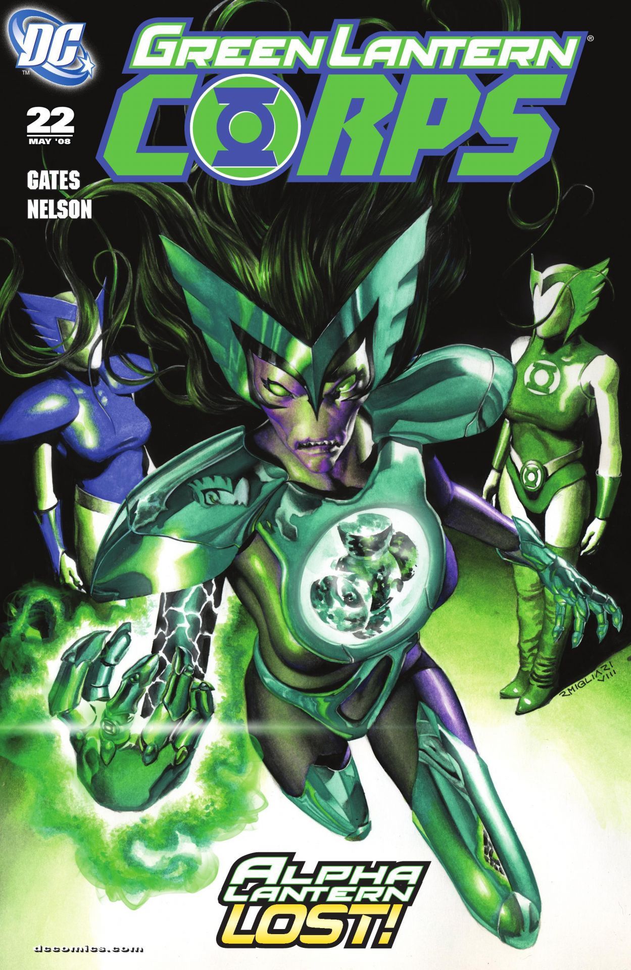 GREEN LANTERN CORPS #22
