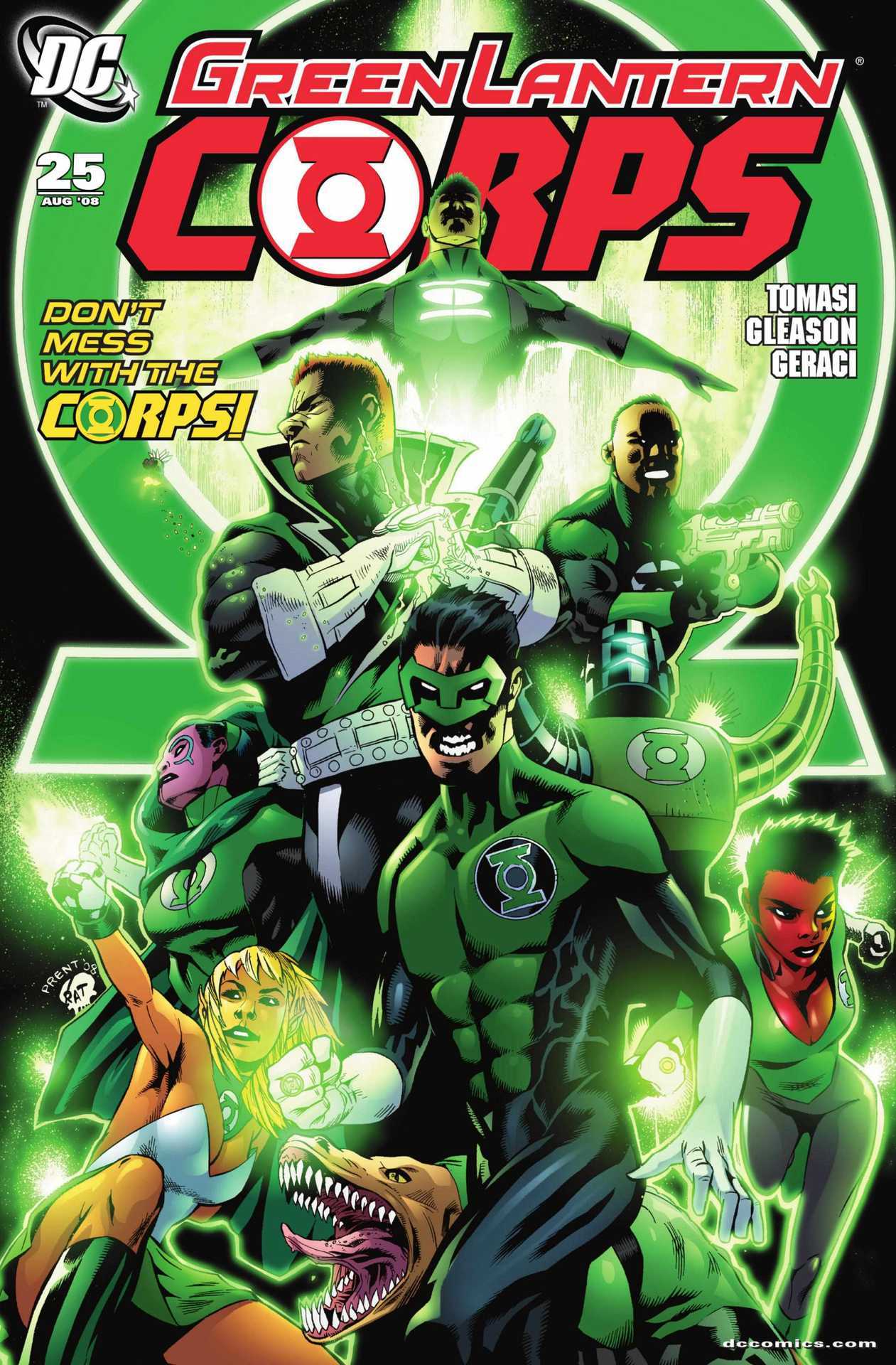 GREEN LANTERN CORPS #25