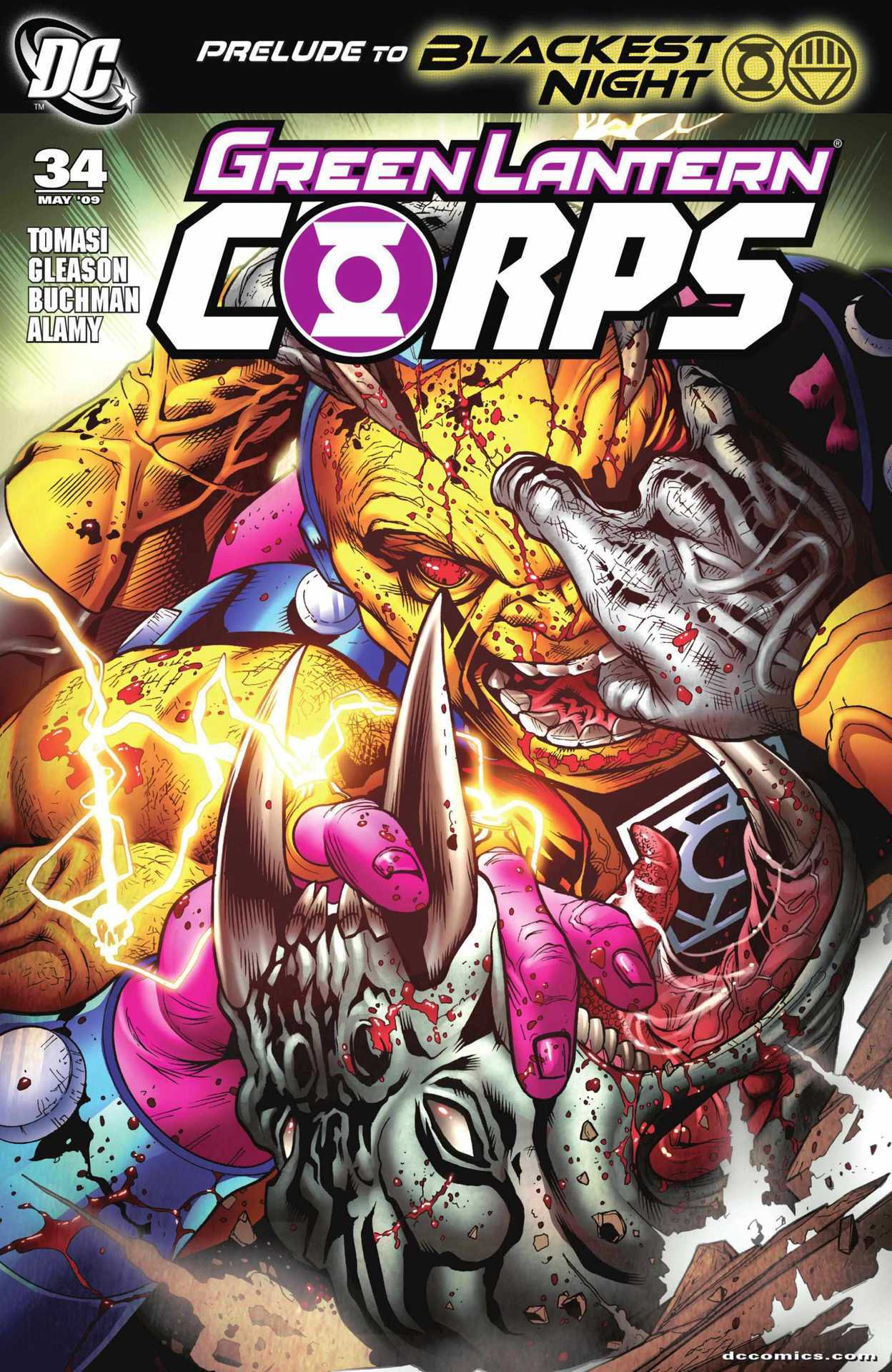 GREEN LANTERN CORPS #34