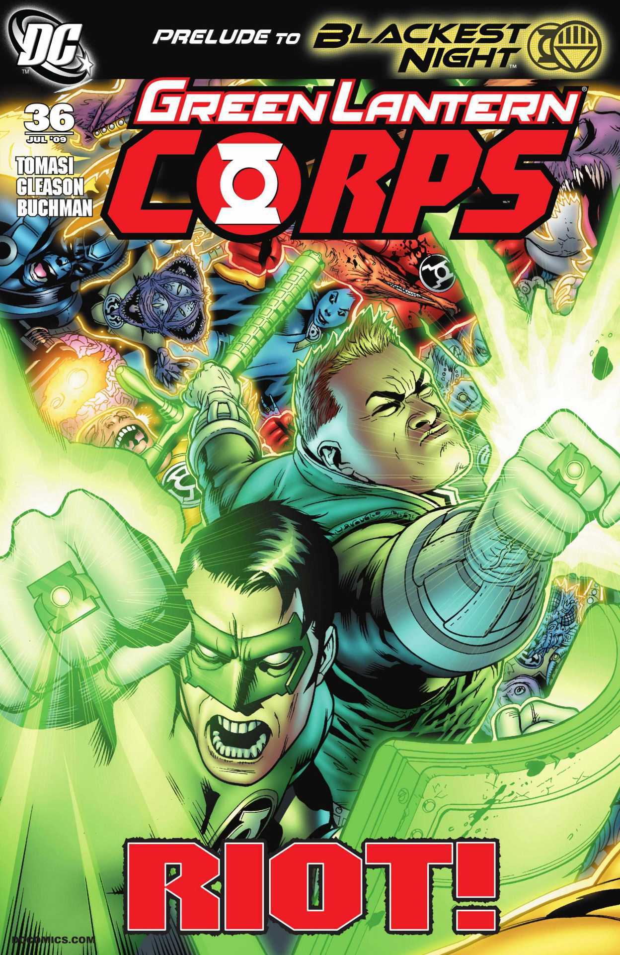 GREEN LANTERN CORPS #36