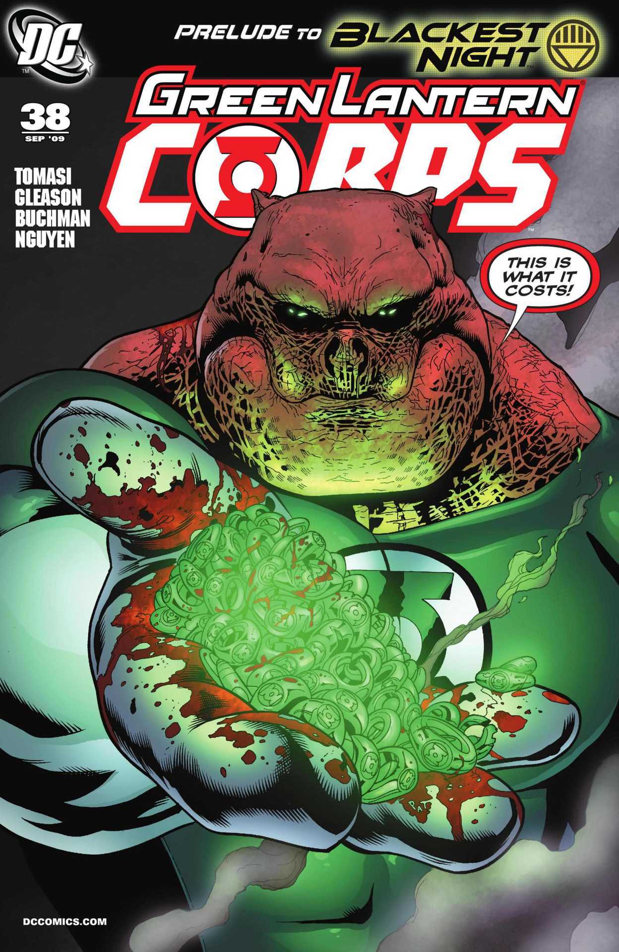 GREEN LANTERN CORPS #38