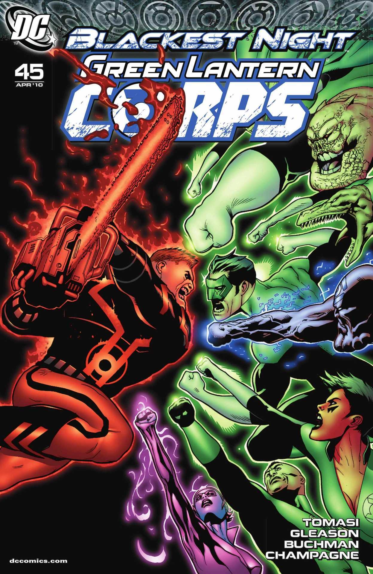 GREEN LANTERN CORPS #45