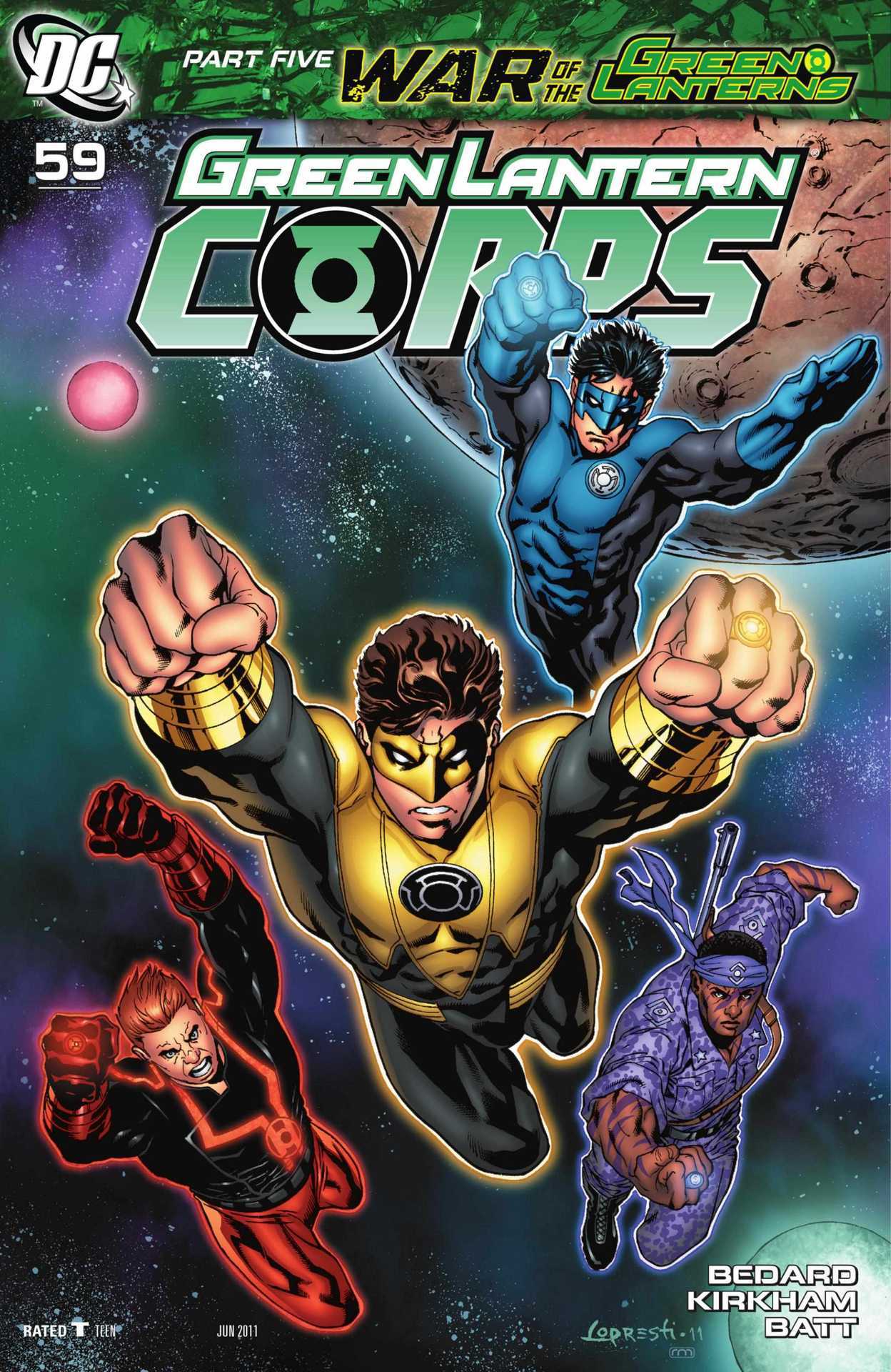 GREEN LANTERN CORPS #59