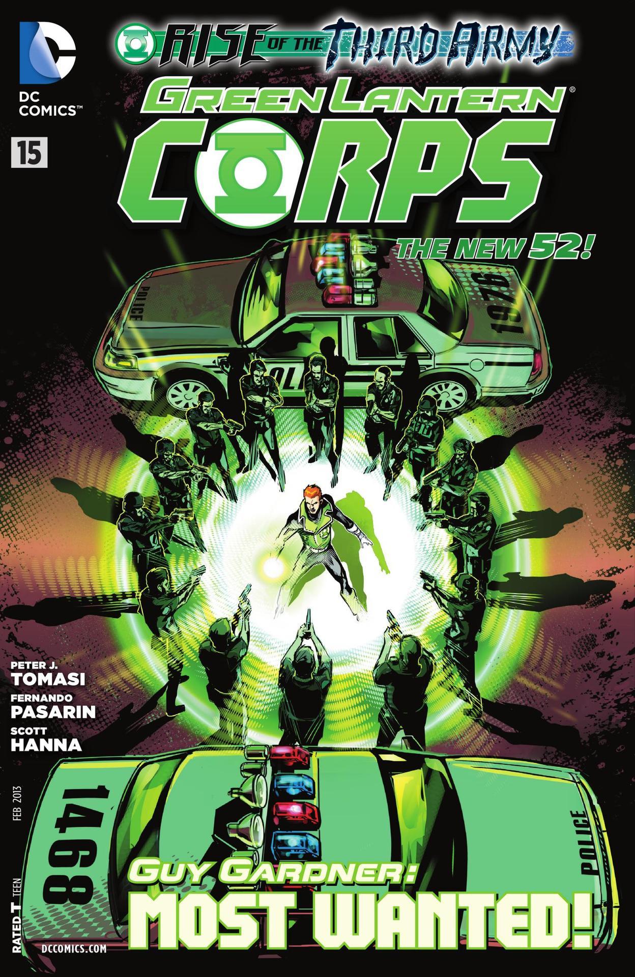 GREEN LANTERN CORPS #15