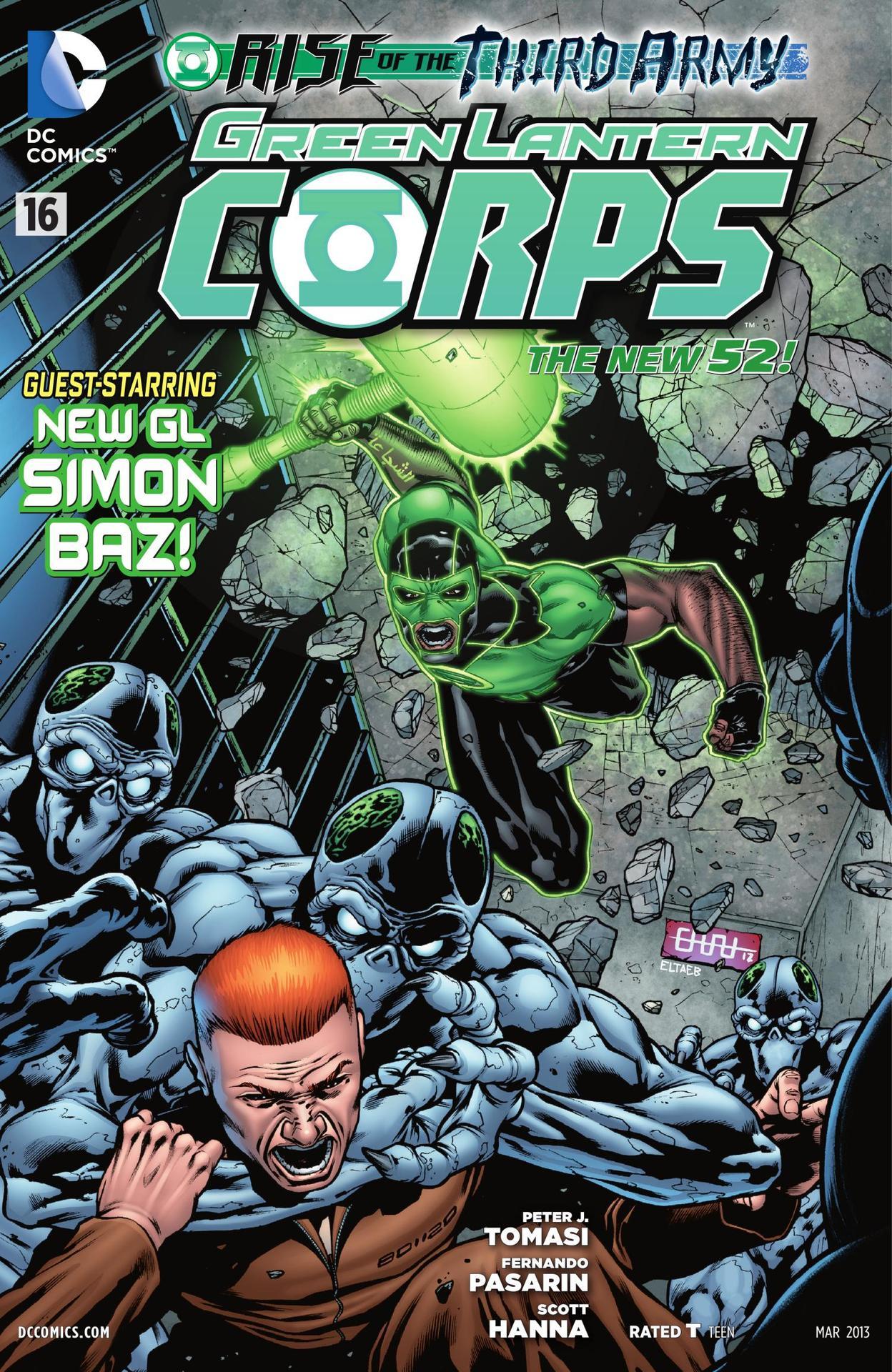 GREEN LANTERN CORPS #16