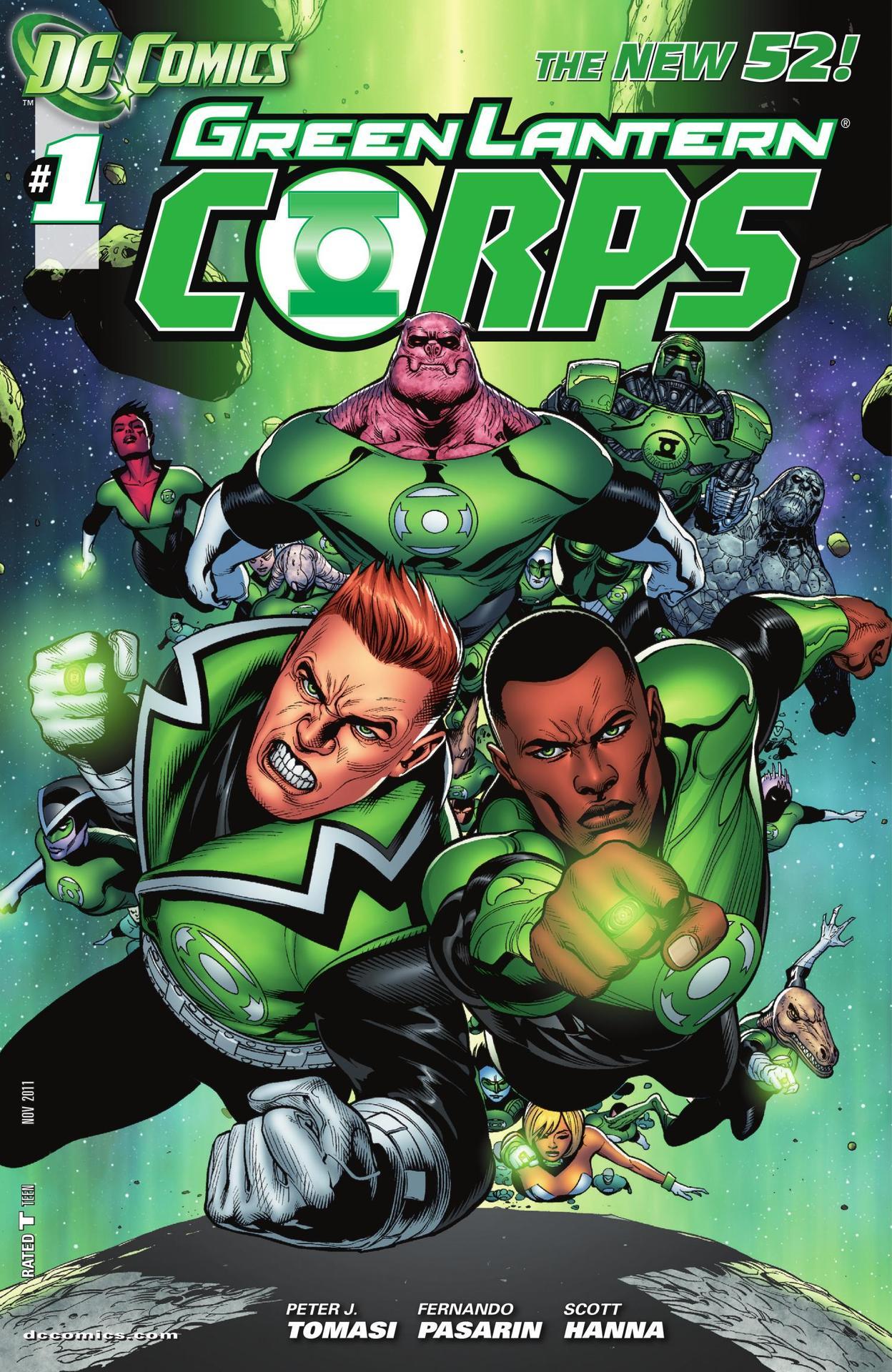 GREEN LANTERN CORPS #1