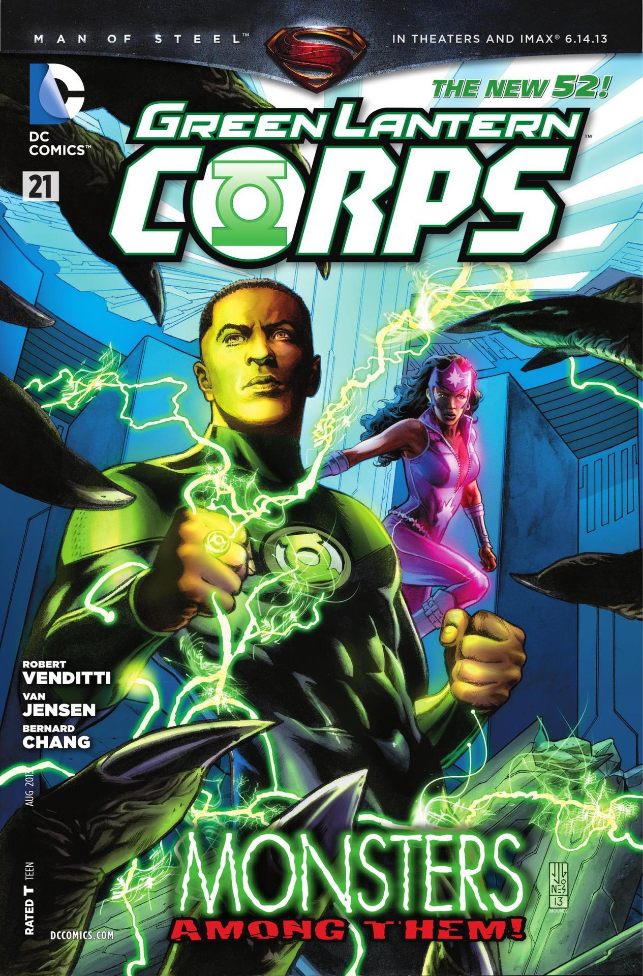 GREEN LANTERN CORPS #21
