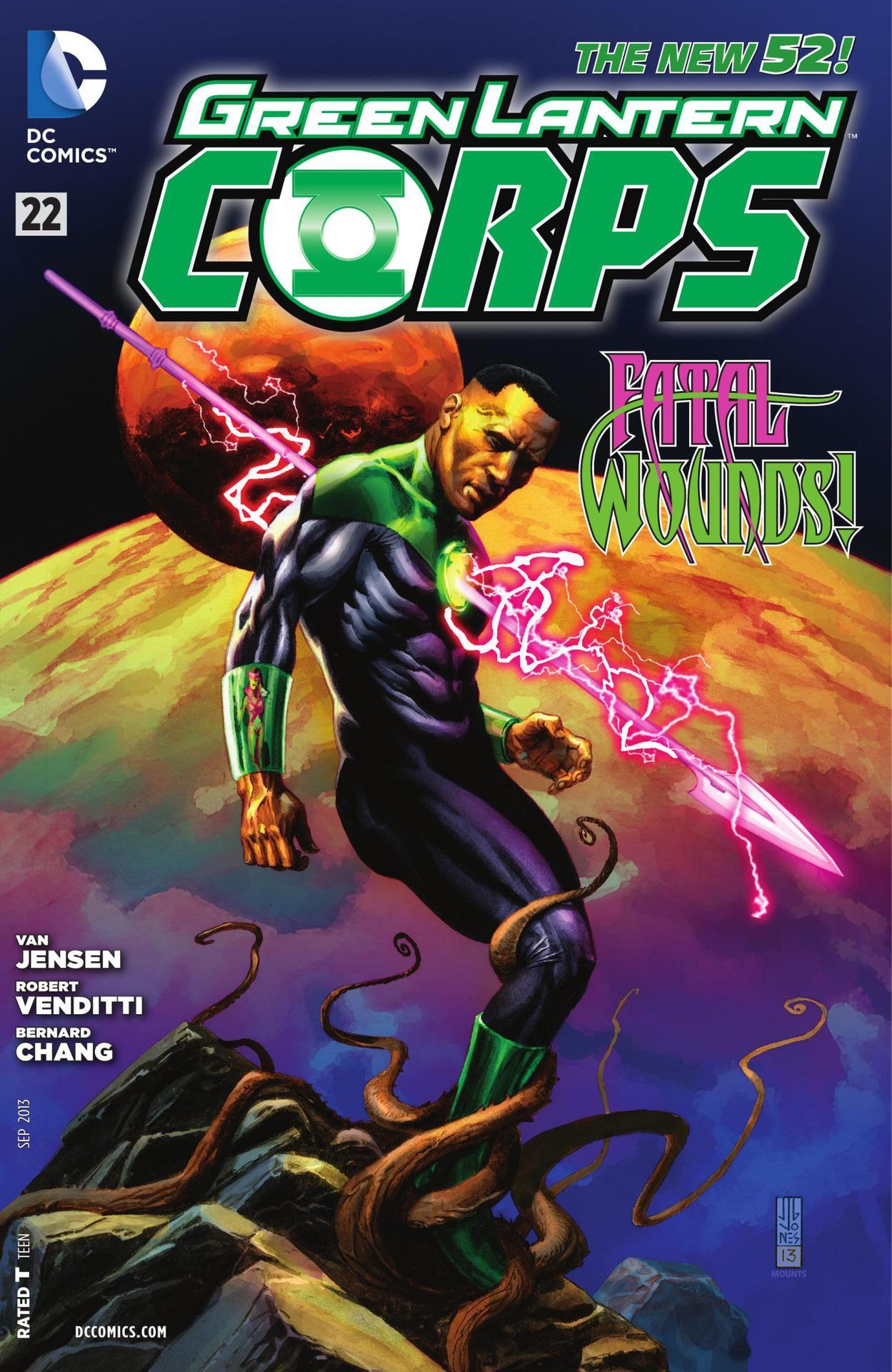 GREEN LANTERN CORPS #22