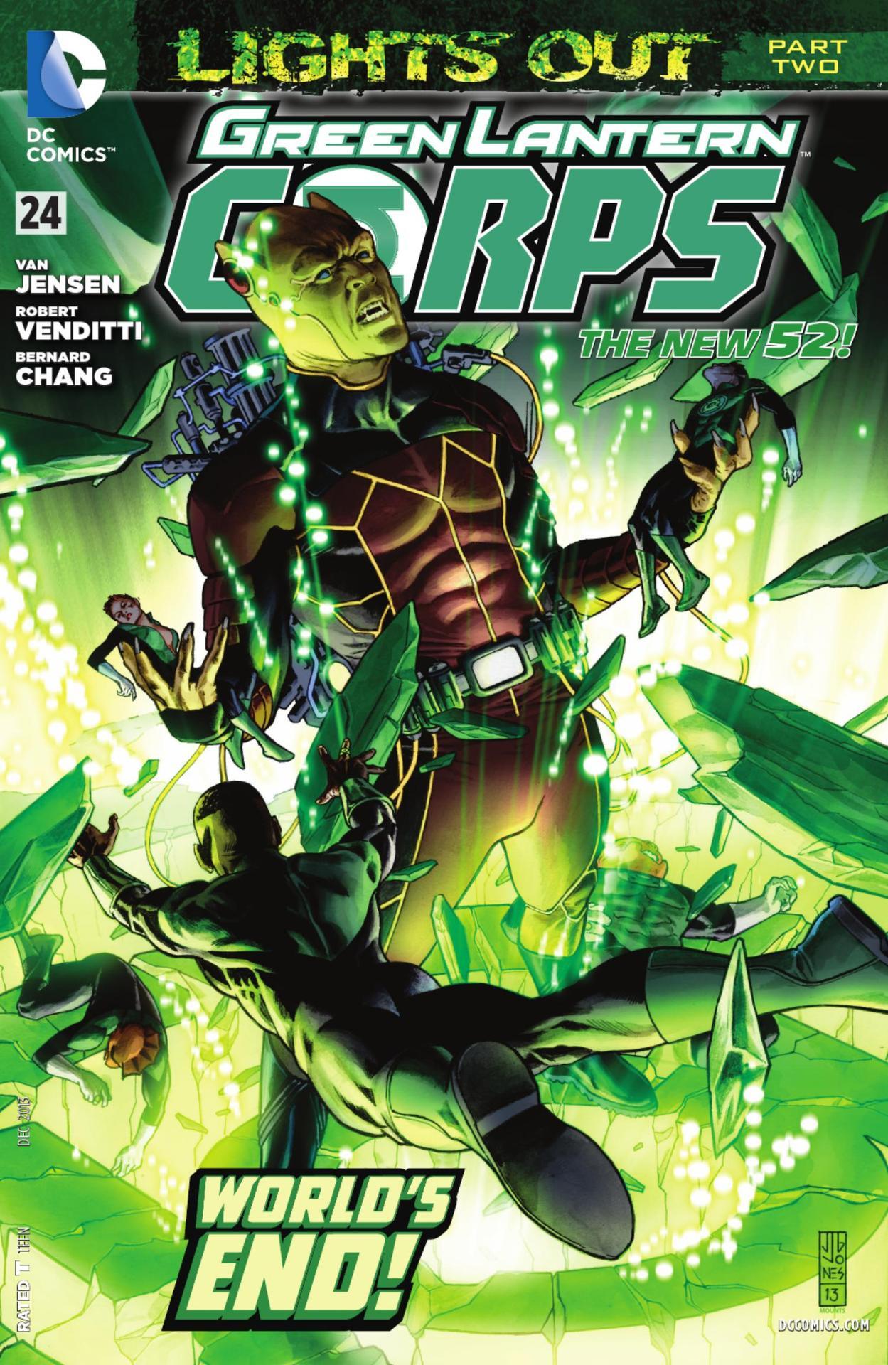 GREEN LANTERN CORPS #24