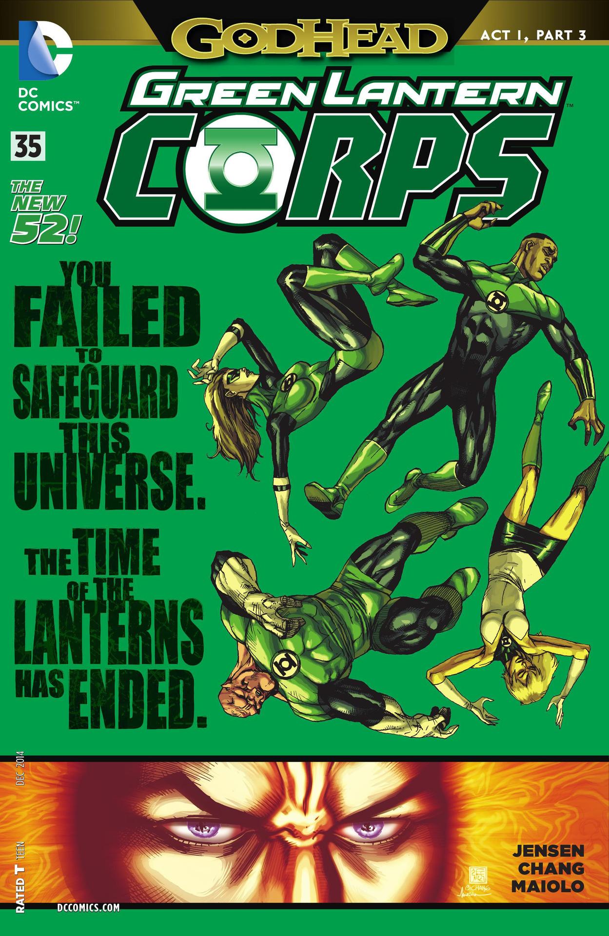 GREEN LANTERN CORPS #35