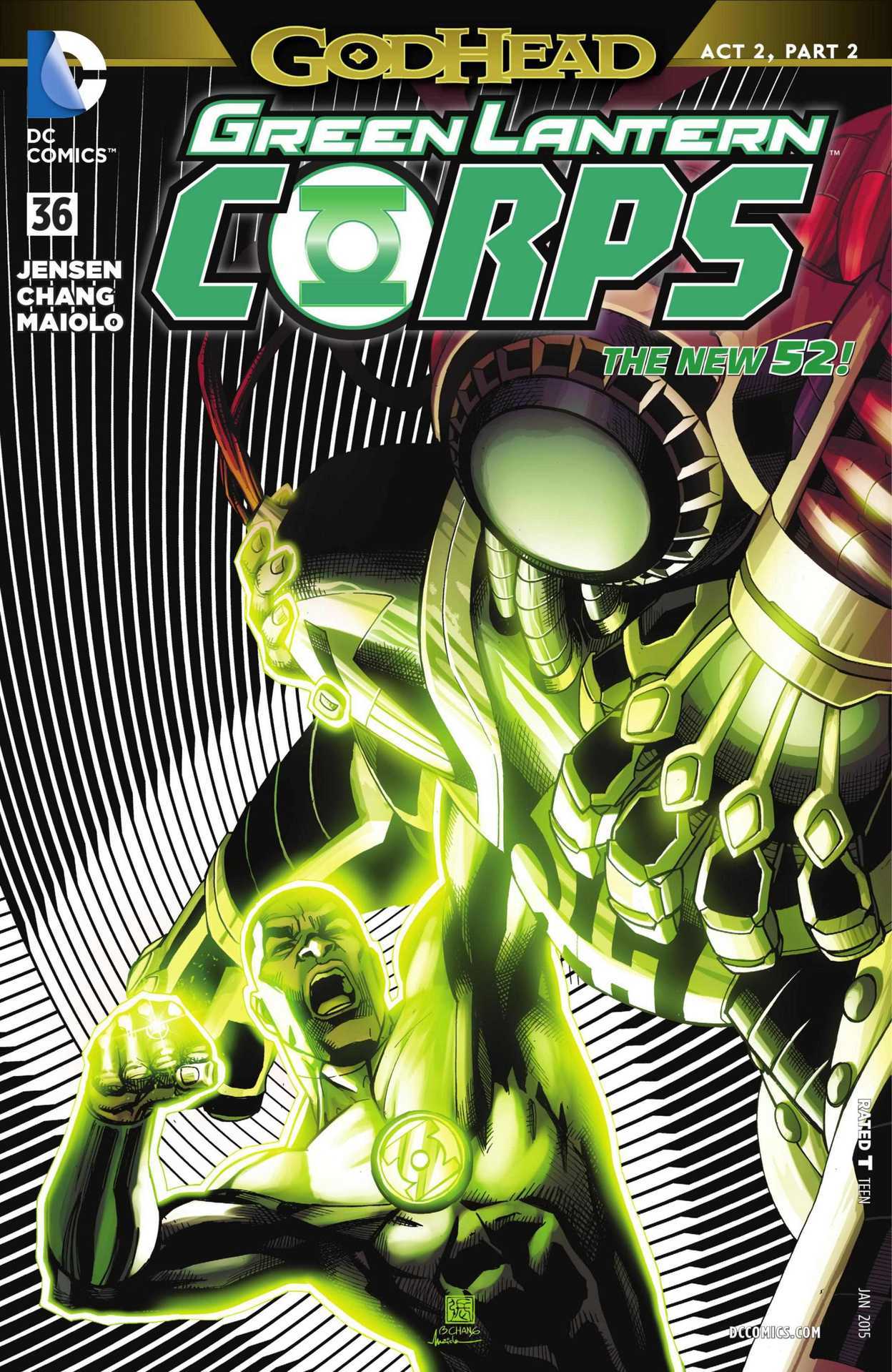 GREEN LANTERN CORPS #36