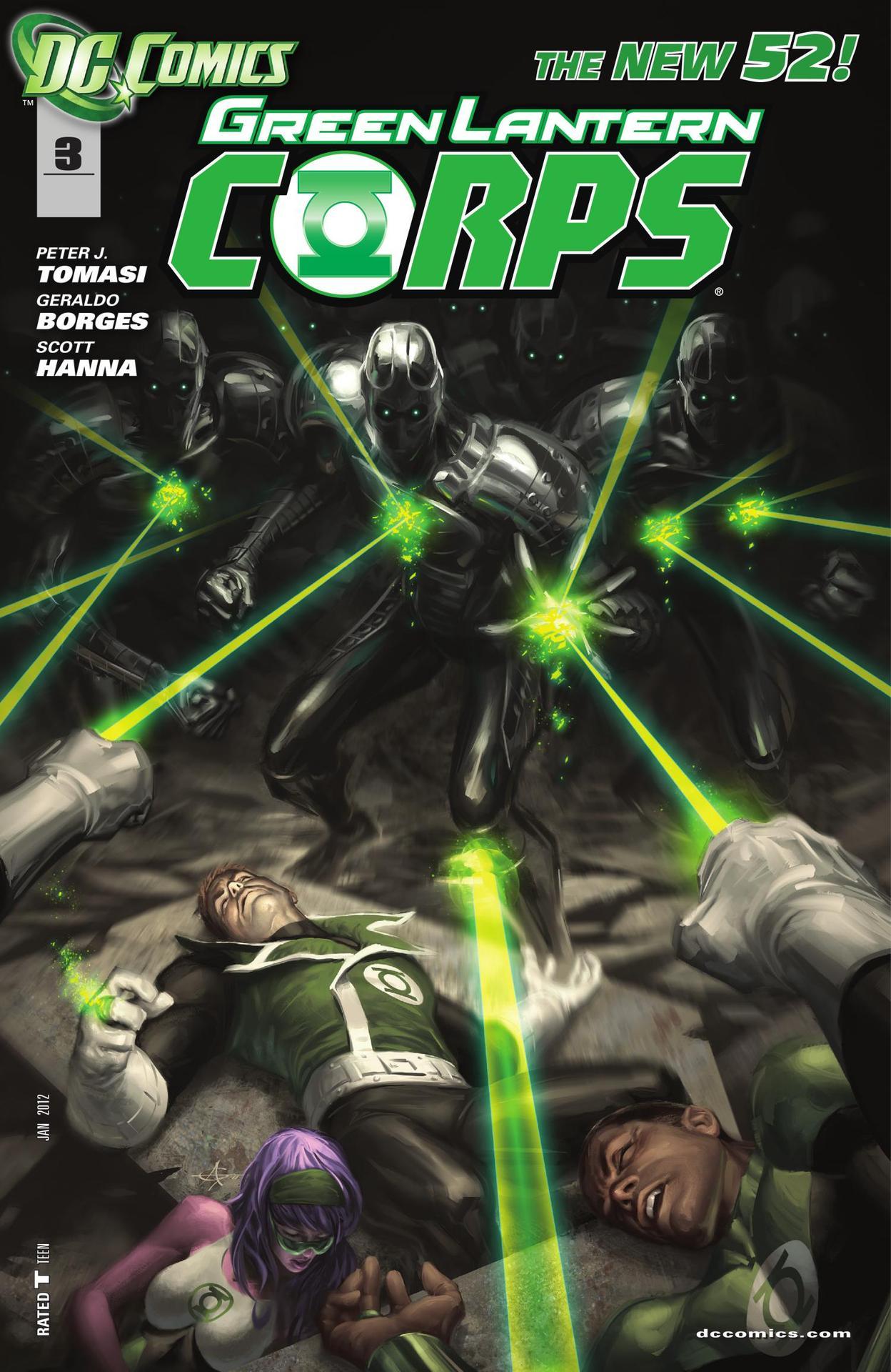 GREEN LANTERN CORPS #3