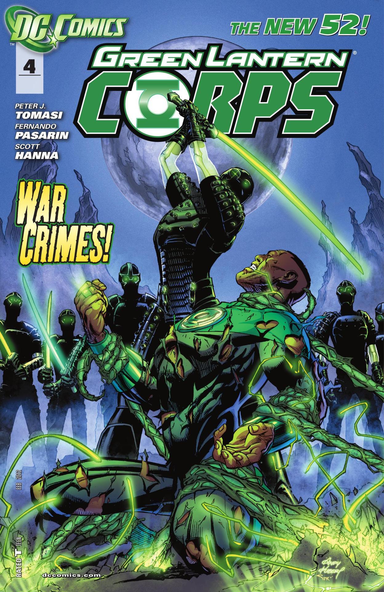 GREEN LANTERN CORPS #4