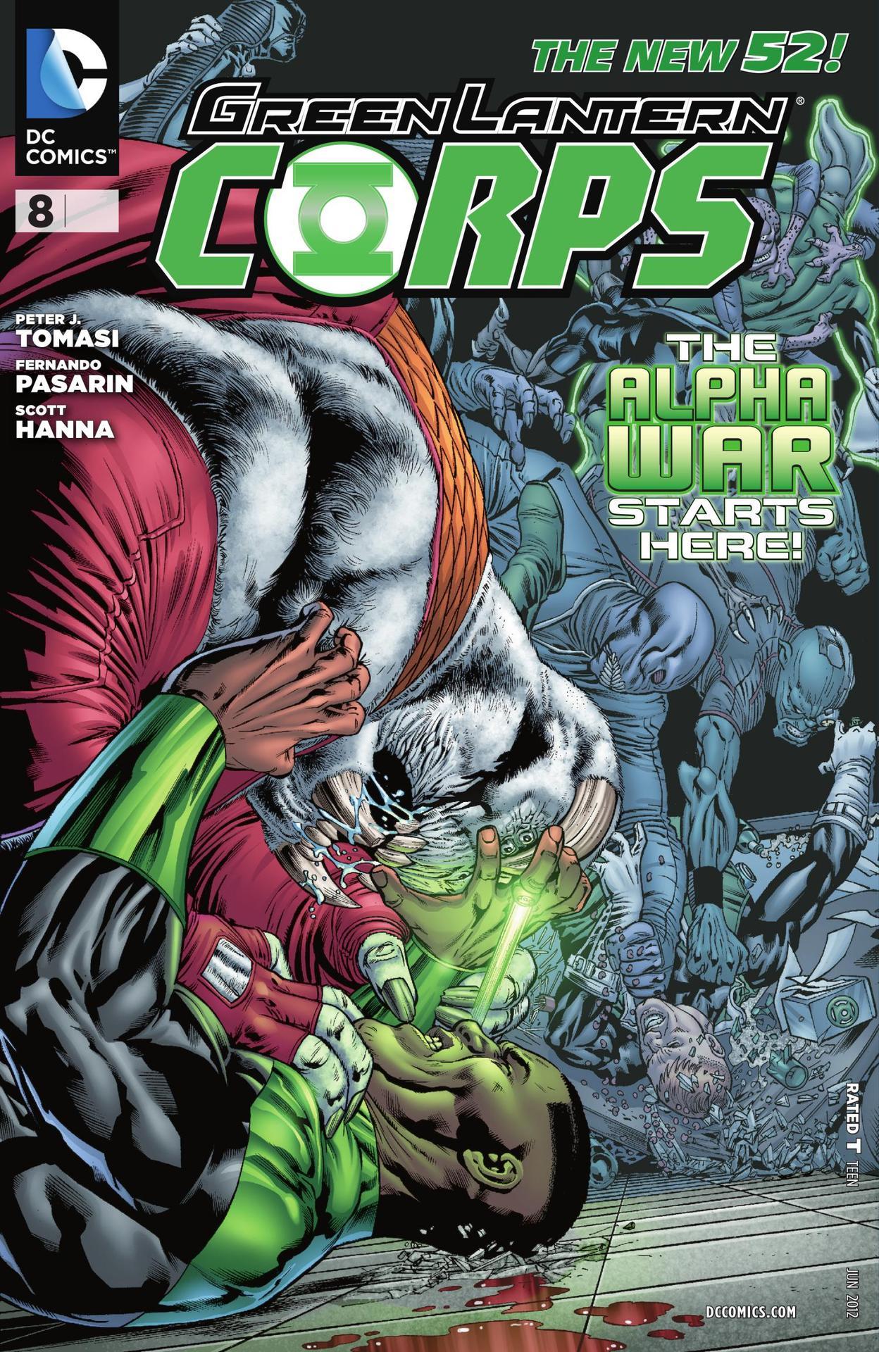 GREEN LANTERN CORPS #8