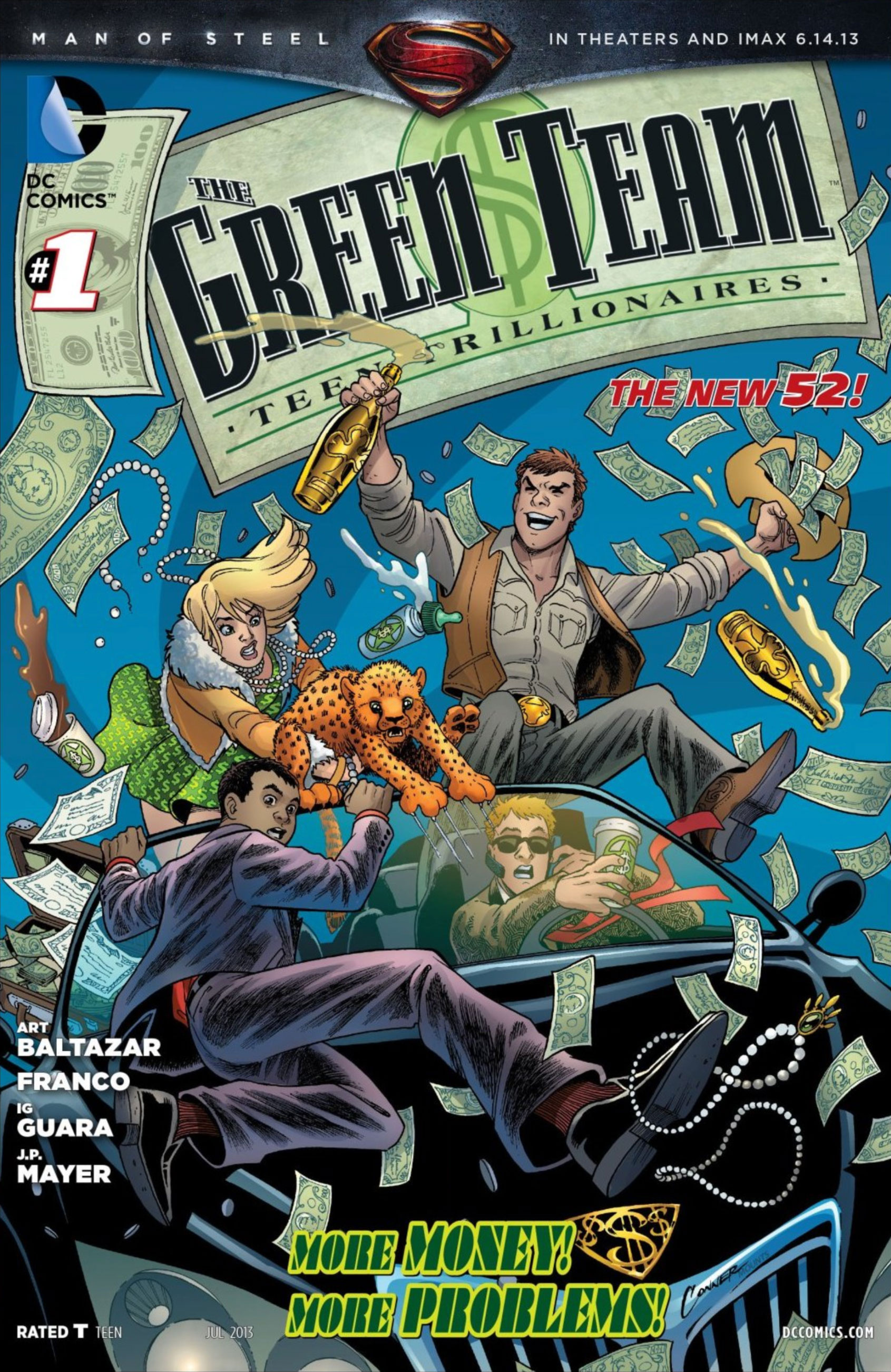 THE GREEN TEAM: TEEN TRILLIONAIRES #1