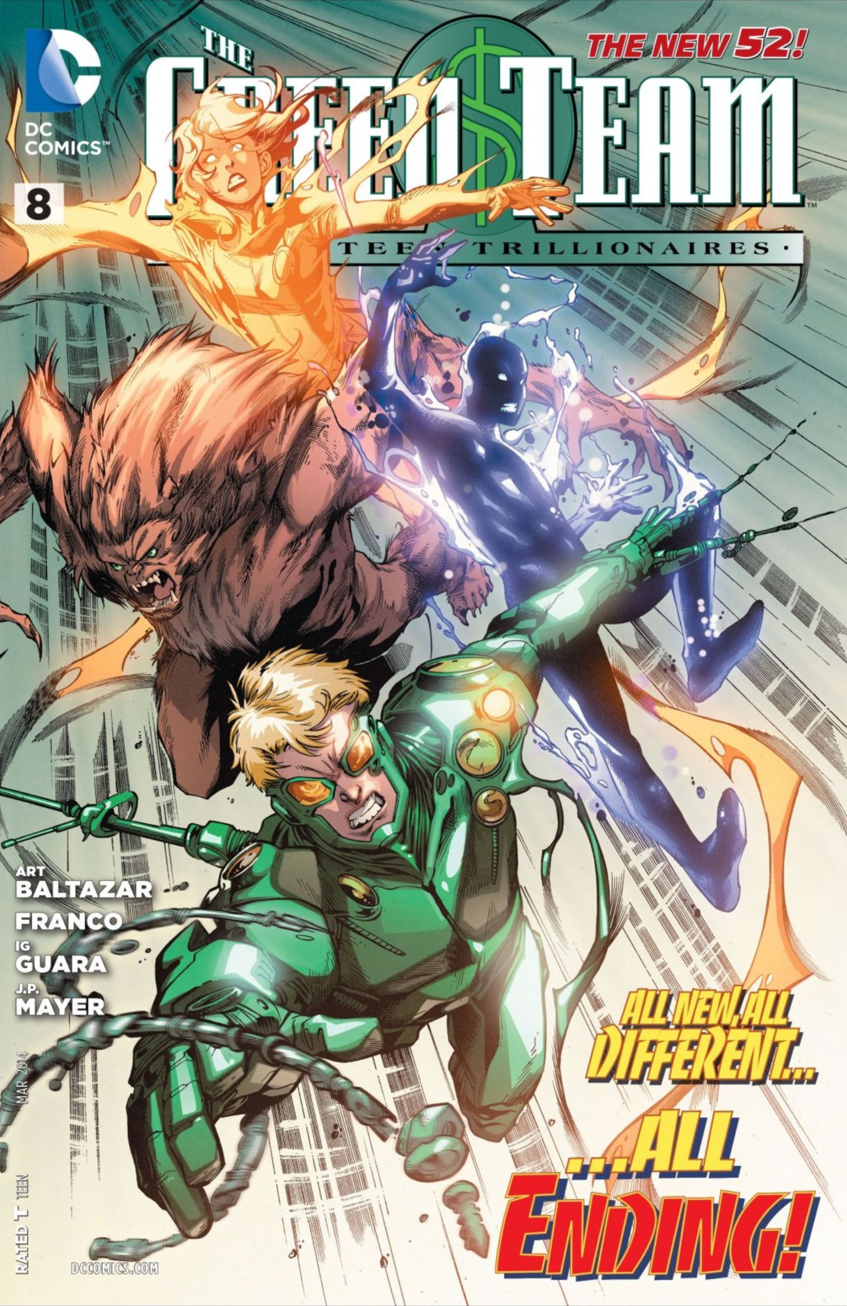 THE GREEN TEAM: TEEN TRILLIONAIRES #8