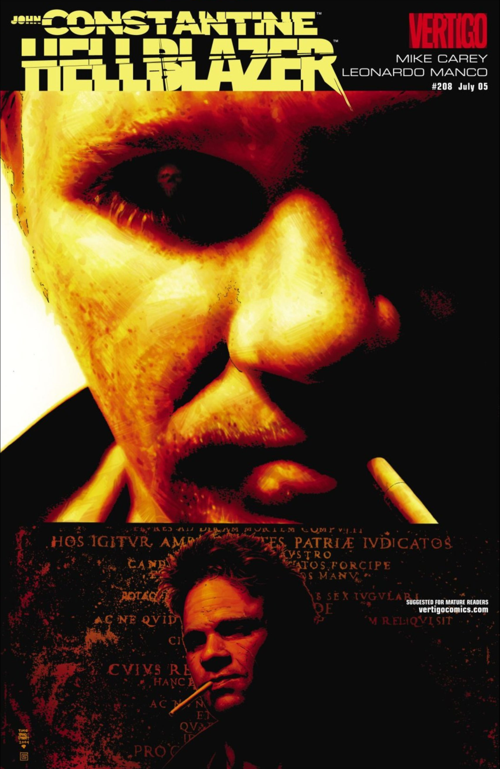 HELLBLAZER #208