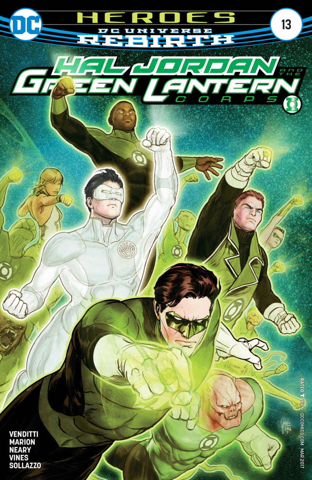 HAL JORDAN AND THE GREEN LANTERN CORPS #13