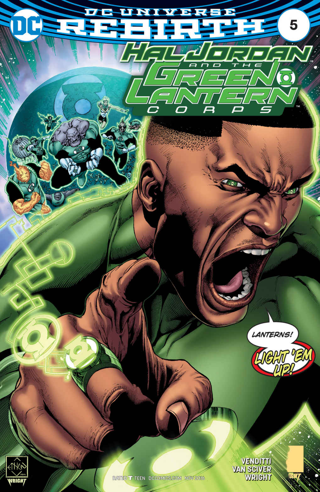 HAL JORDAN AND THE GREEN LANTERN CORPS #5