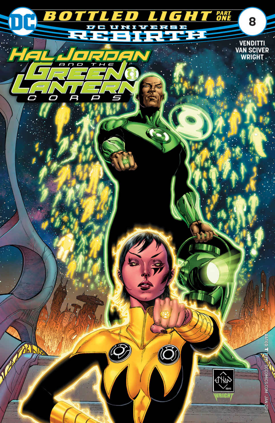 HAL JORDAN AND THE GREEN LANTERN CORPS #8