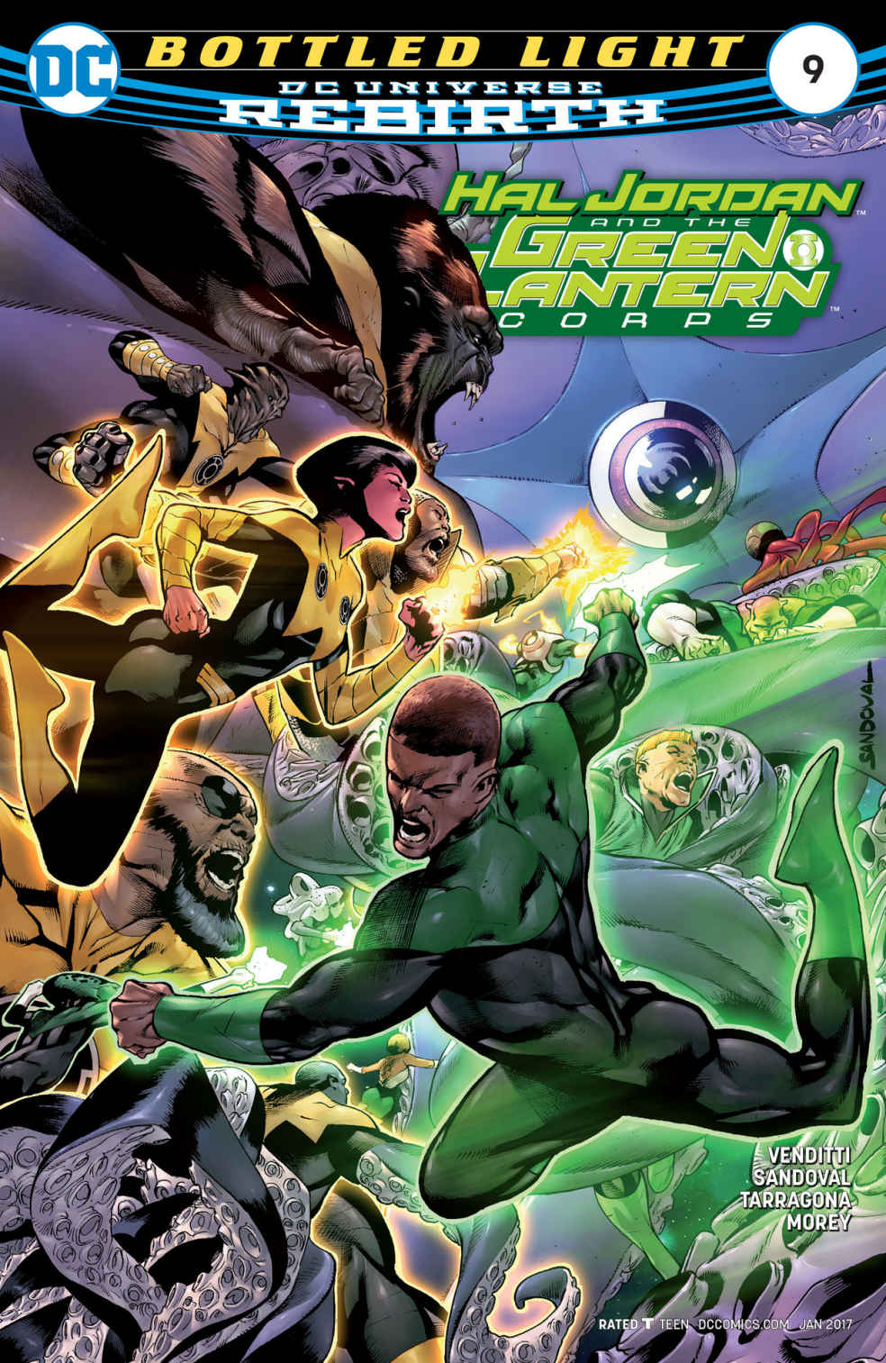 HAL JORDAN AND THE GREEN LANTERN CORPS #9