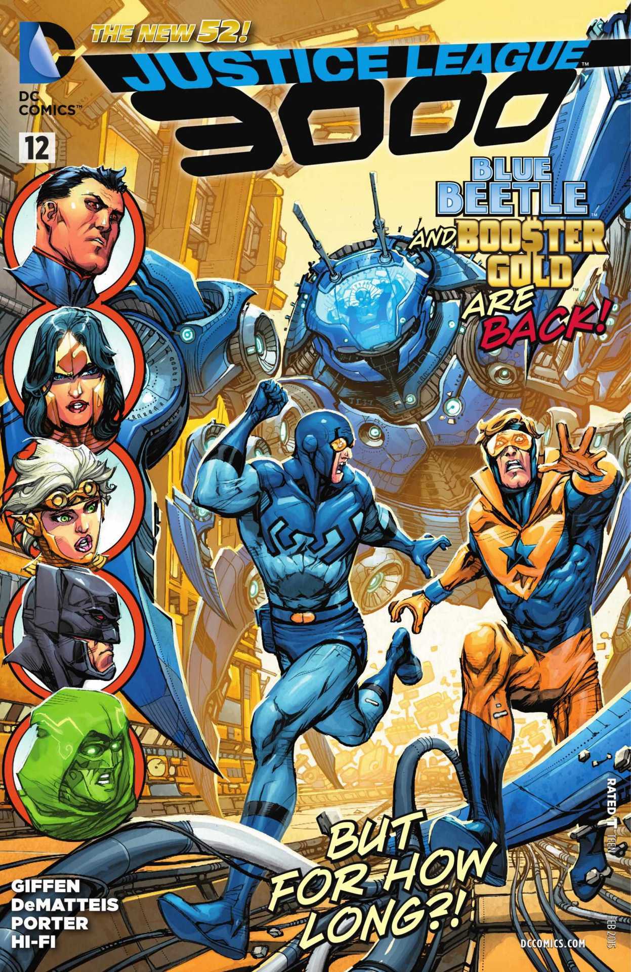 JUSTICE LEAGUE 3000 #12