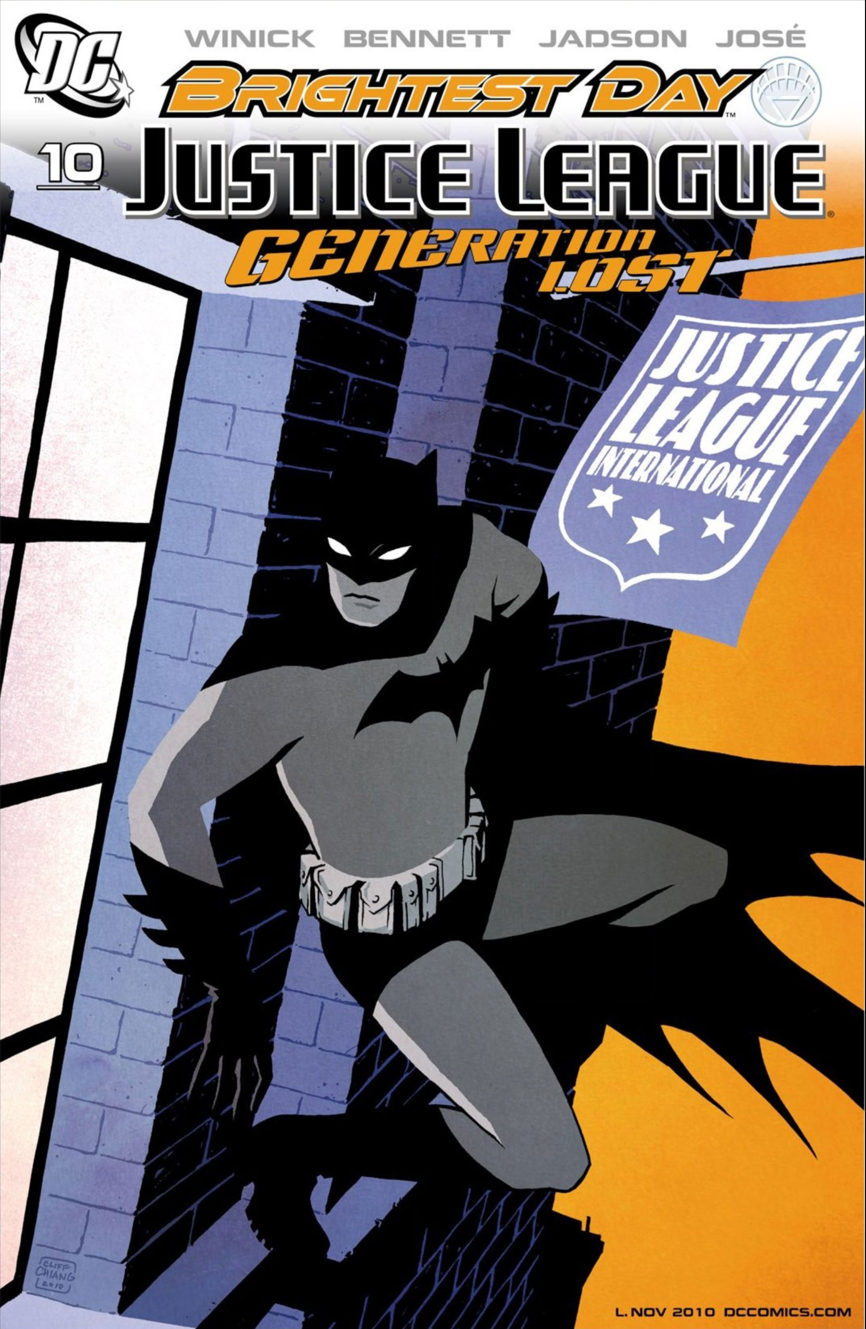 JUSTICE LEAGUE: GENERATION LOST #10