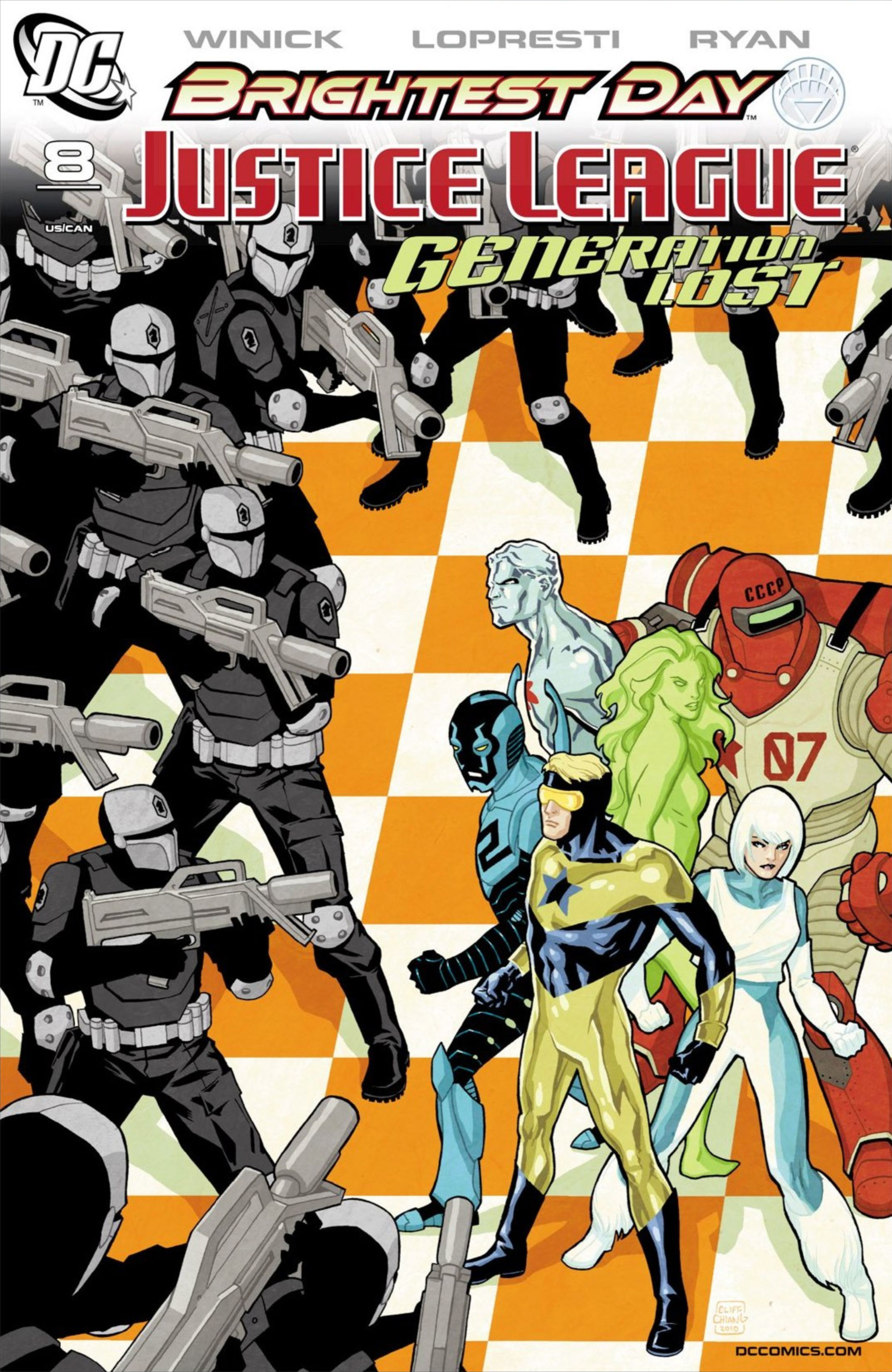 JUSTICE LEAGUE: GENERATION LOST #8