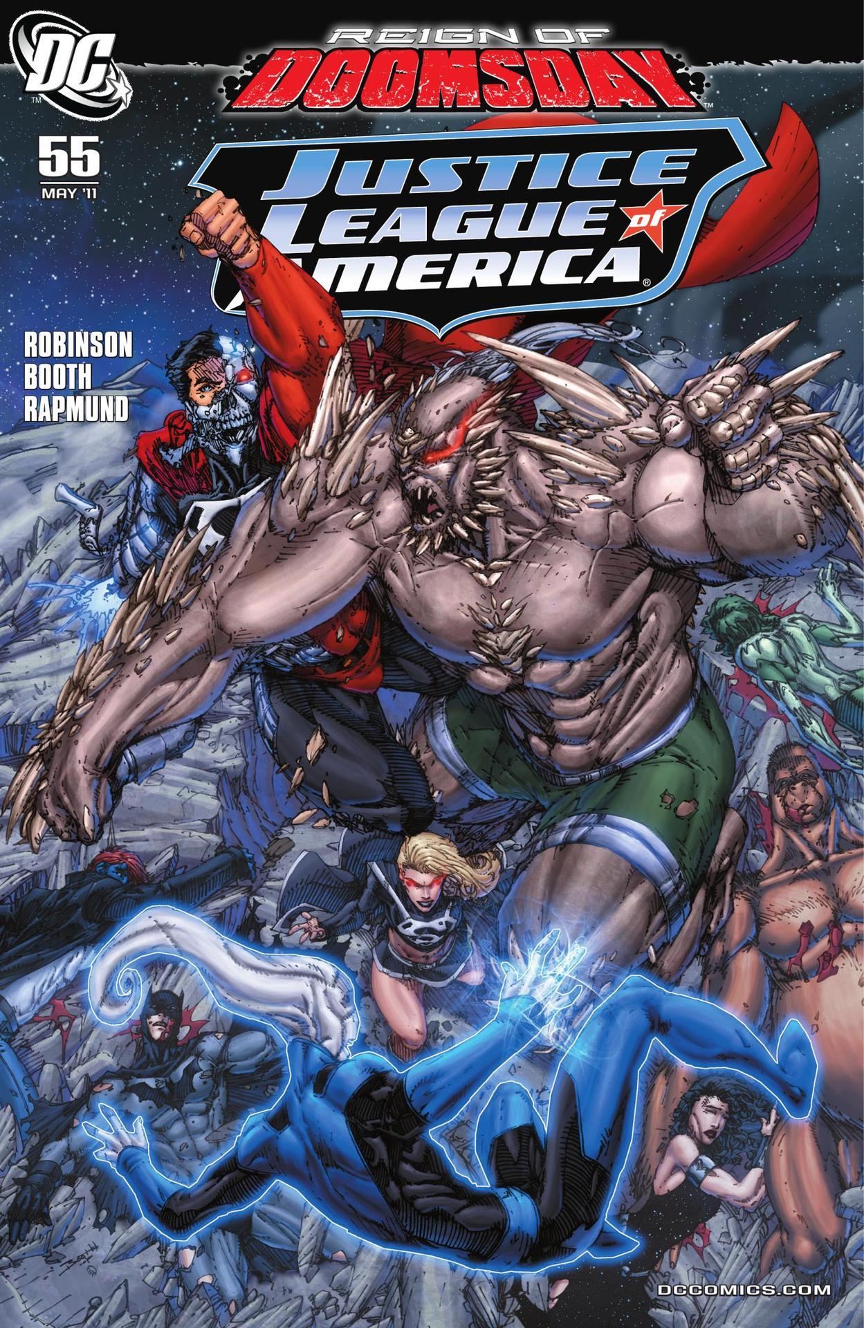 JUSTICE LEAGUE OF AMERICA #55