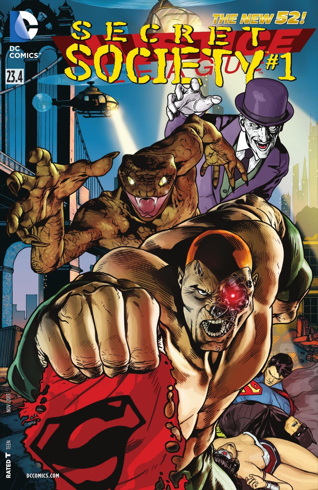 JUSTICE LEAGUE #23.4: SECRET SOCIETY