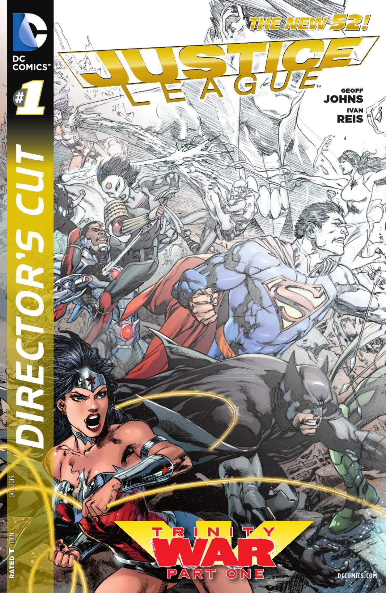 JUSTICE LEAGUE: TRINITY WAR—DIRECTOR'S CUT #1