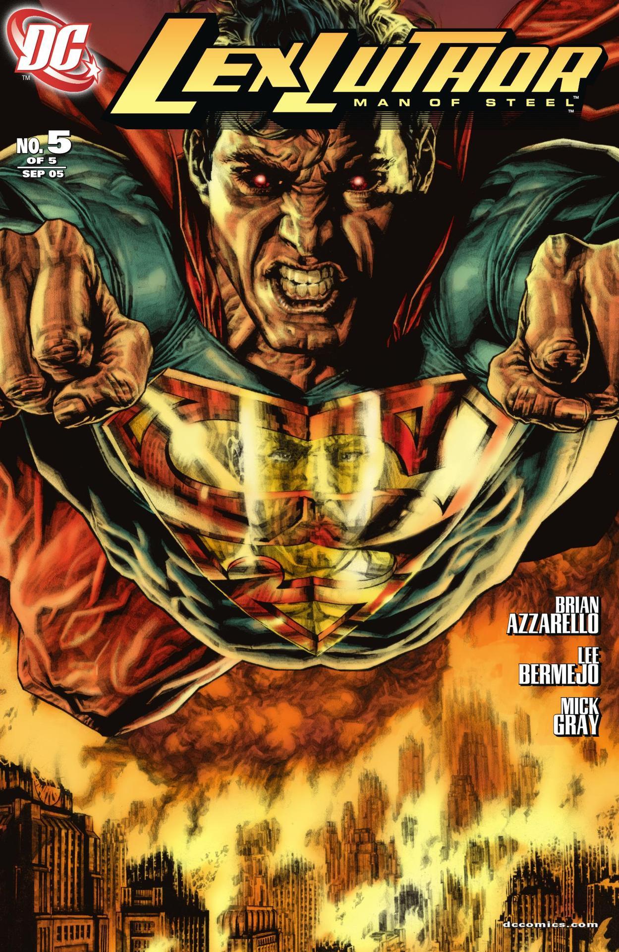 The Man of Steel Vol 1 5, DC Database