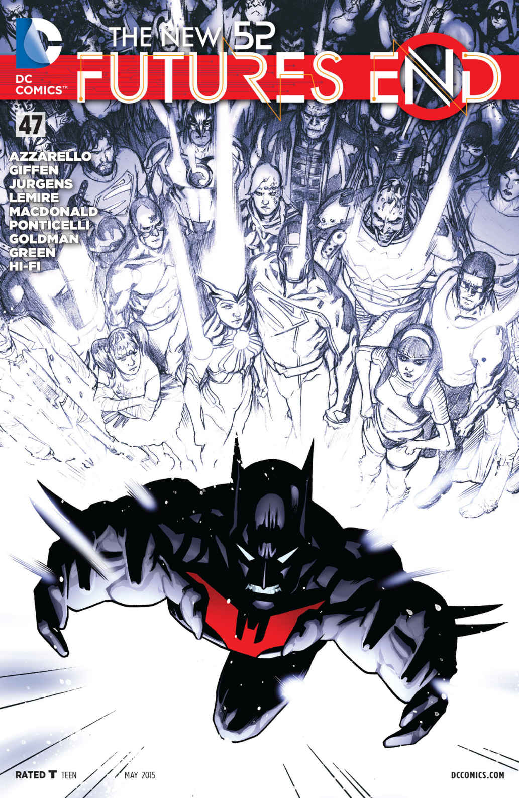 アメコミ・英語　THE NEW 52 FUTURES END　全3巻セット Amazon.com: The New 52: Futures End Vol. 3: 9781401258788