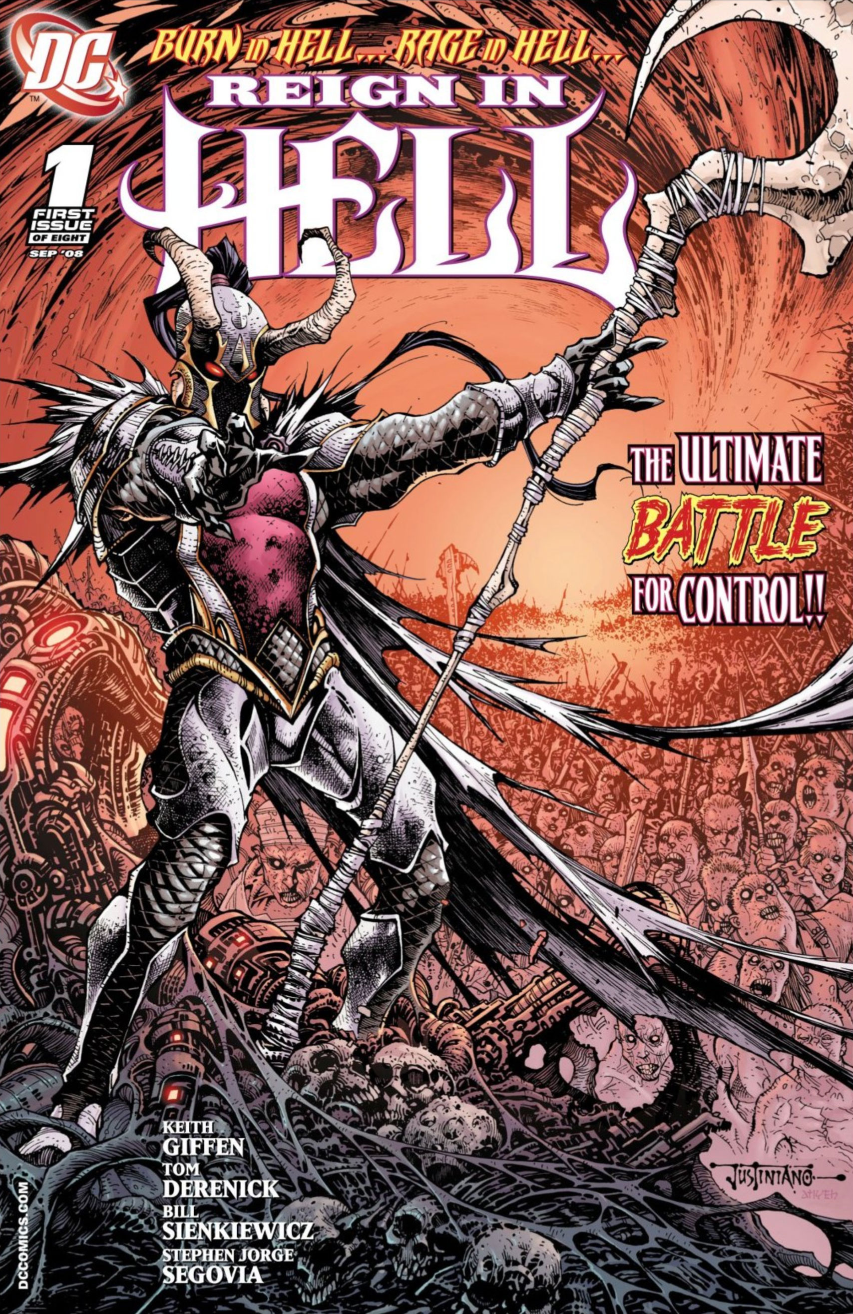 REIGN IN HELL #8 | DC