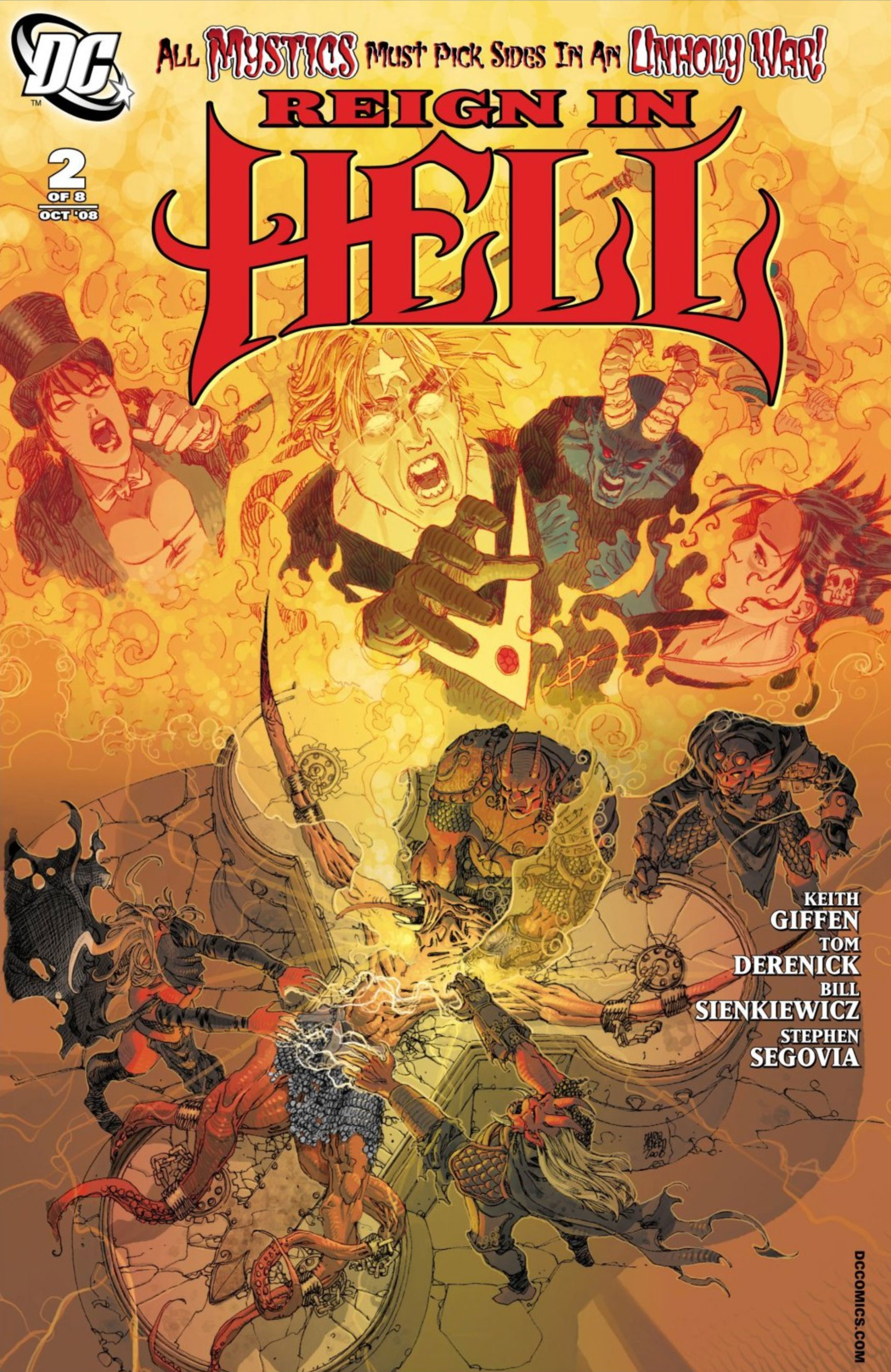 REIGN IN HELL #8 | DC