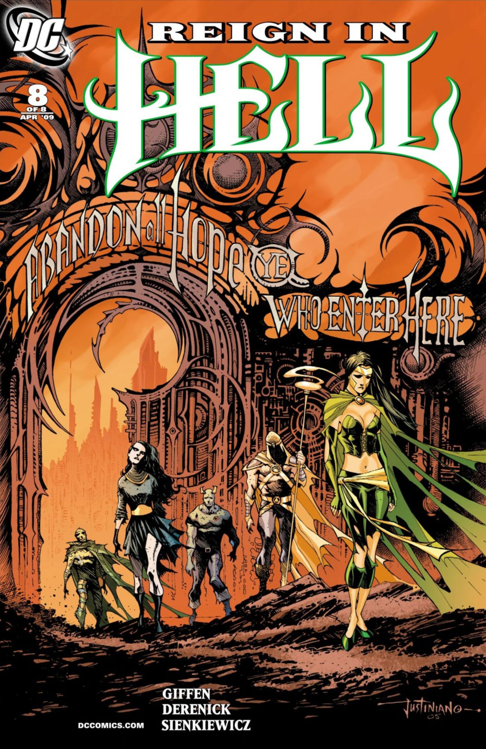 REIGN IN HELL #8 | DC