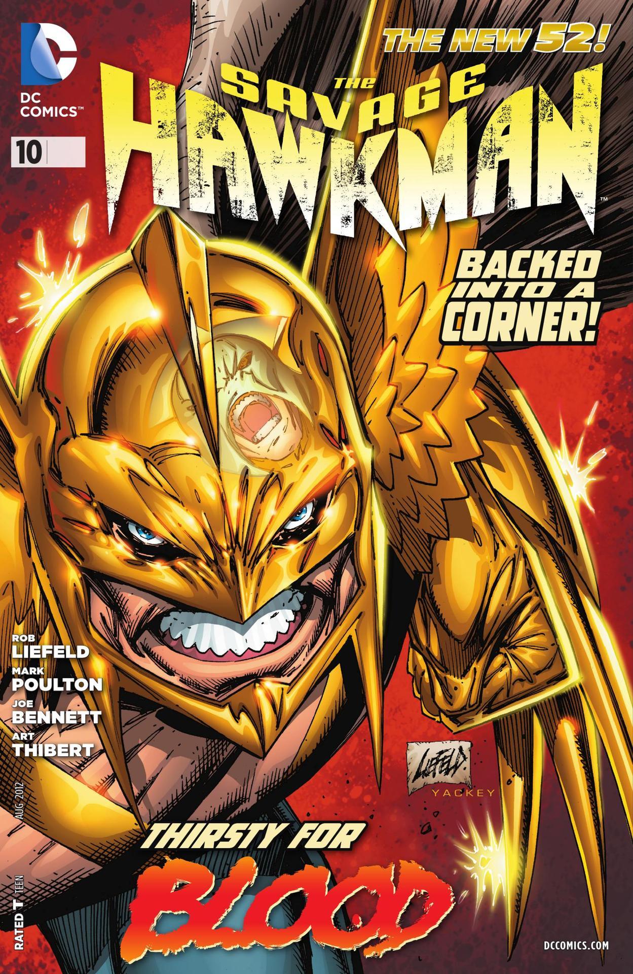 アメコミ・英語　全2巻セット　THE SAVAGE HAWKMAN　ホークマン A1zgCOG0OOL.jpg