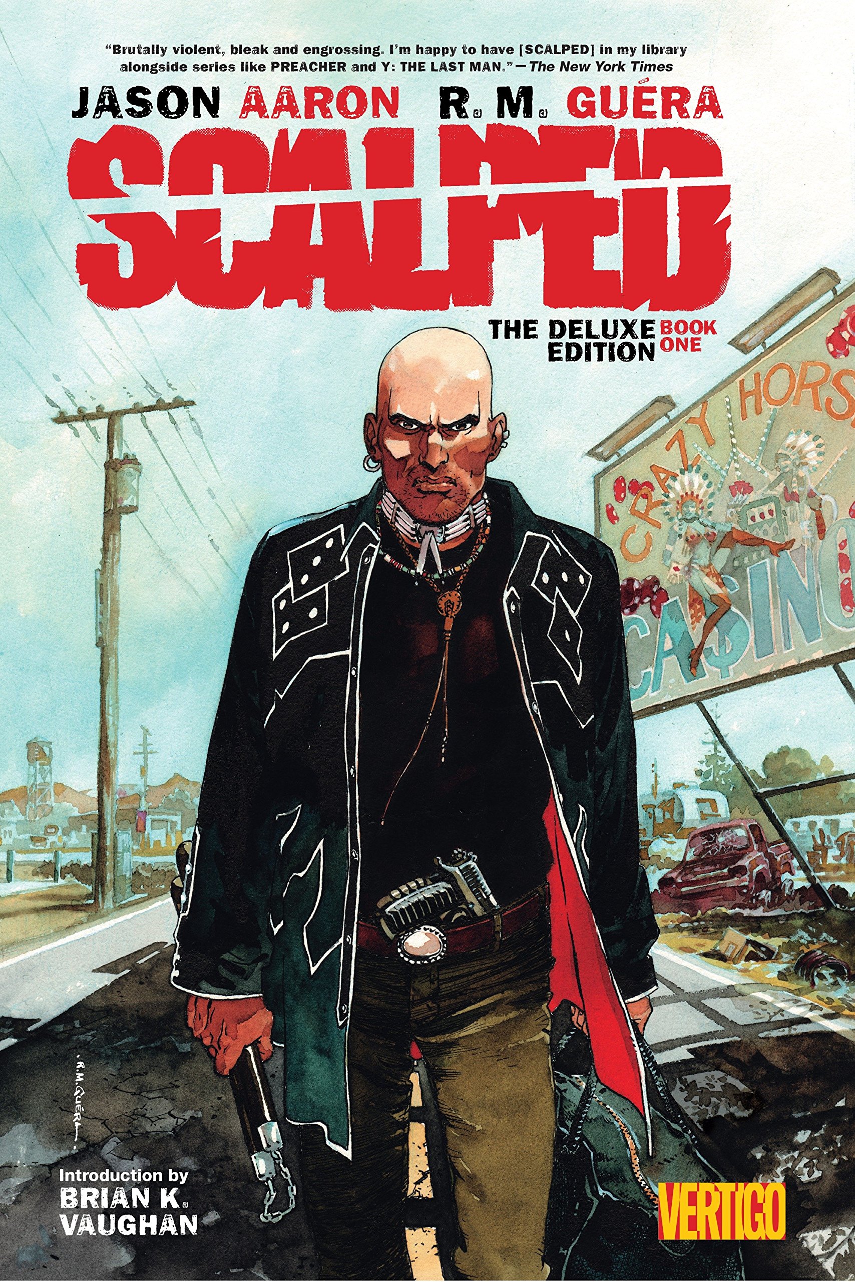 SCALPED DELUXE EDITION BOOK ONE