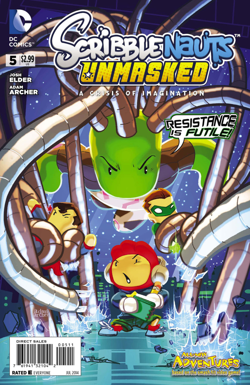 SCRIBBLENAUTS UNMASKED: A CRISIS OF IMAGINATION #5