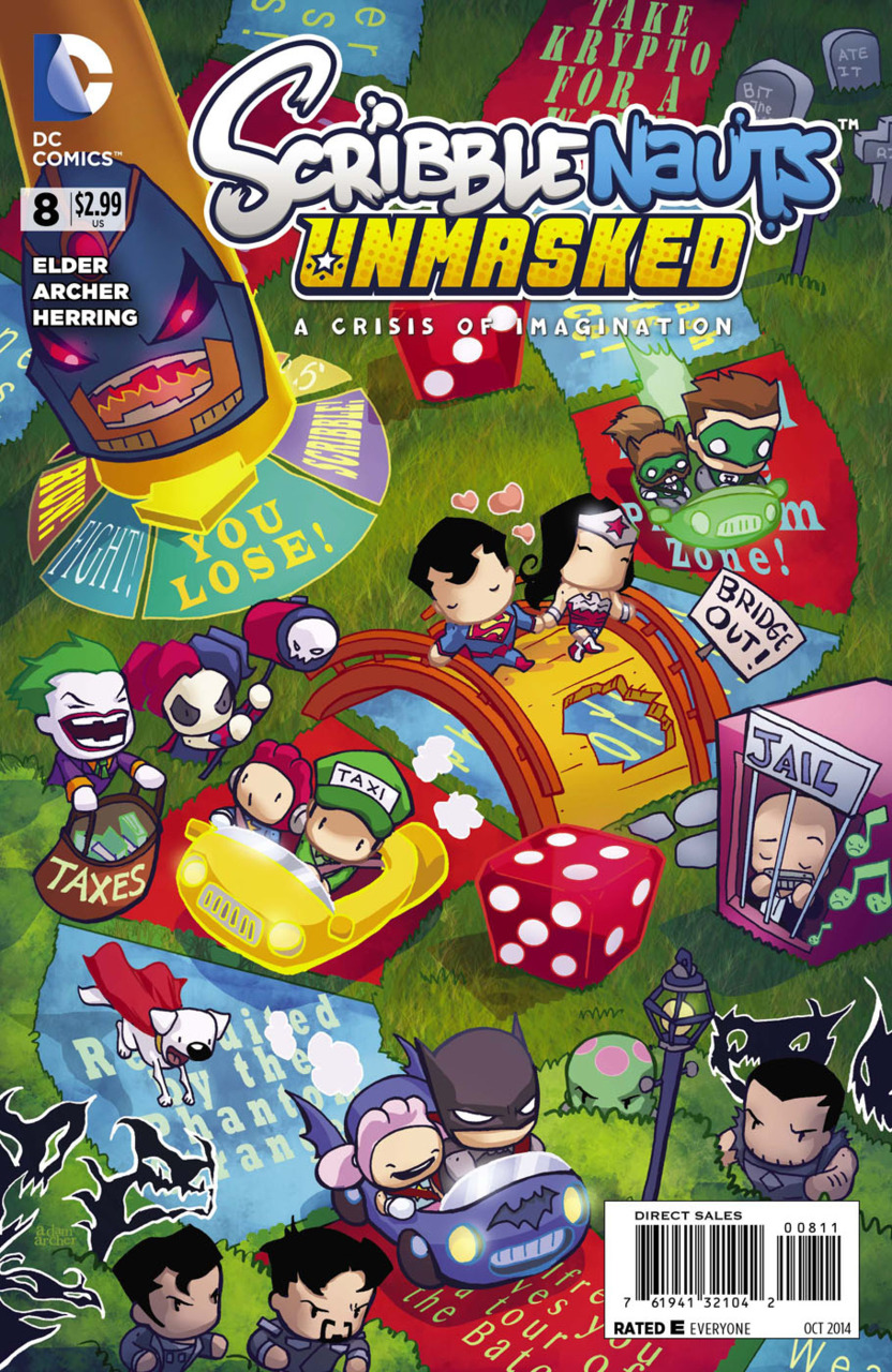 SCRIBBLENAUTS UNMASKED: A CRISIS OF IMAGINATION #8