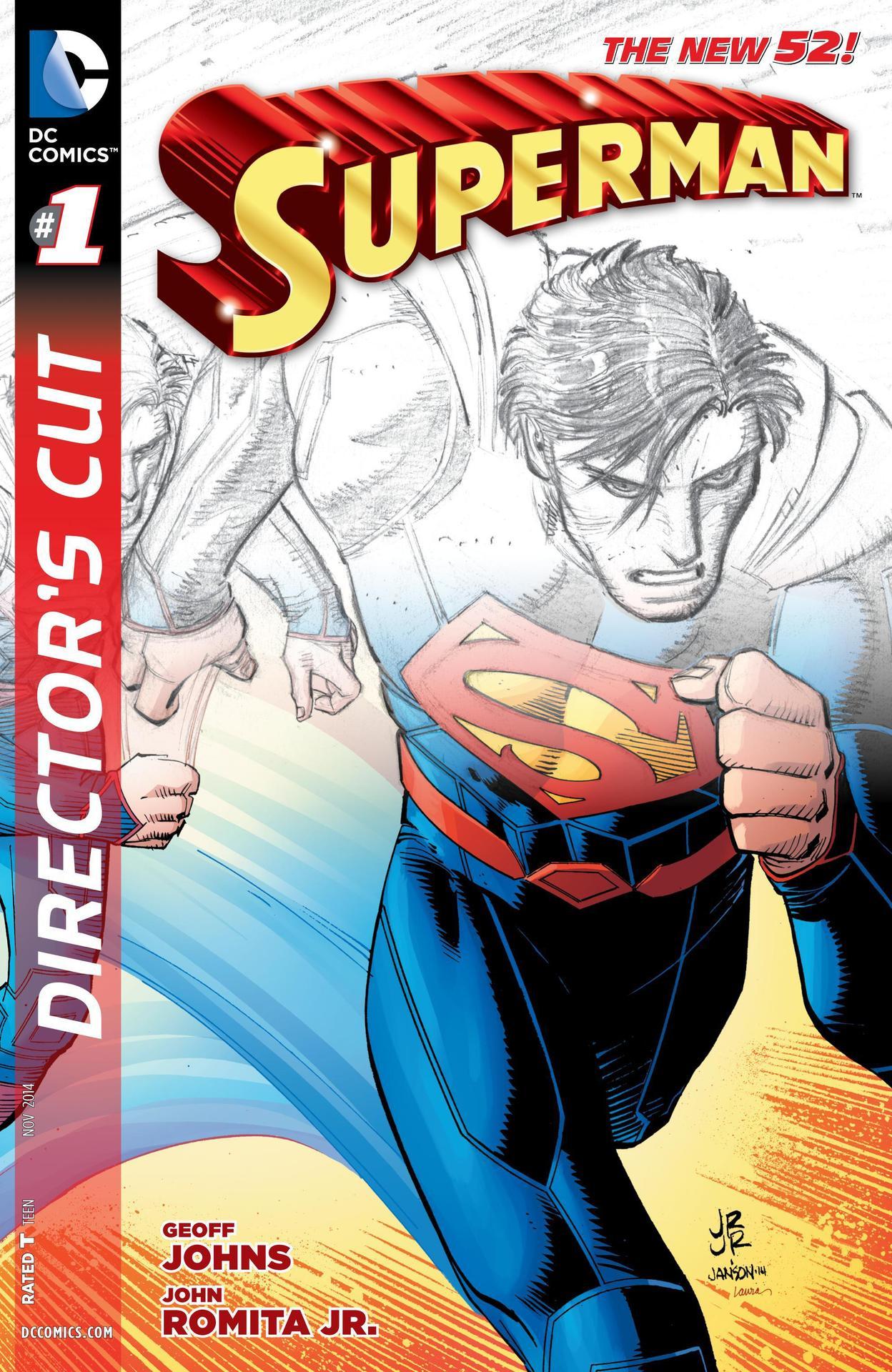 SUPERMAN BY GEOFF JOHNS AND JOHN ROMITA, JR. DIRECTOR'S CUT #1