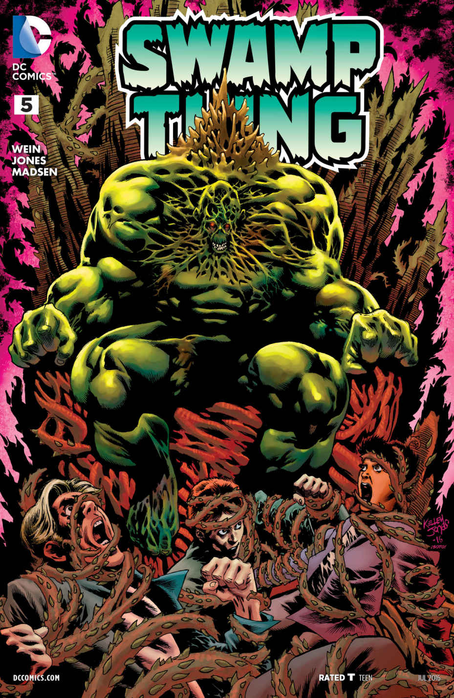 SWAMP THING BY LEN WEIN AND KELLEY JONES: DELUXE EDITION | DC