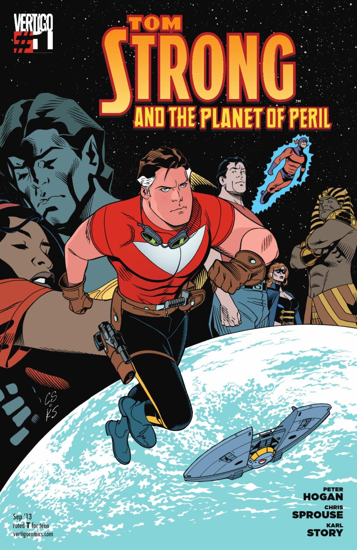 TOM STRONG AND THE PLANET OF PERIL #1
