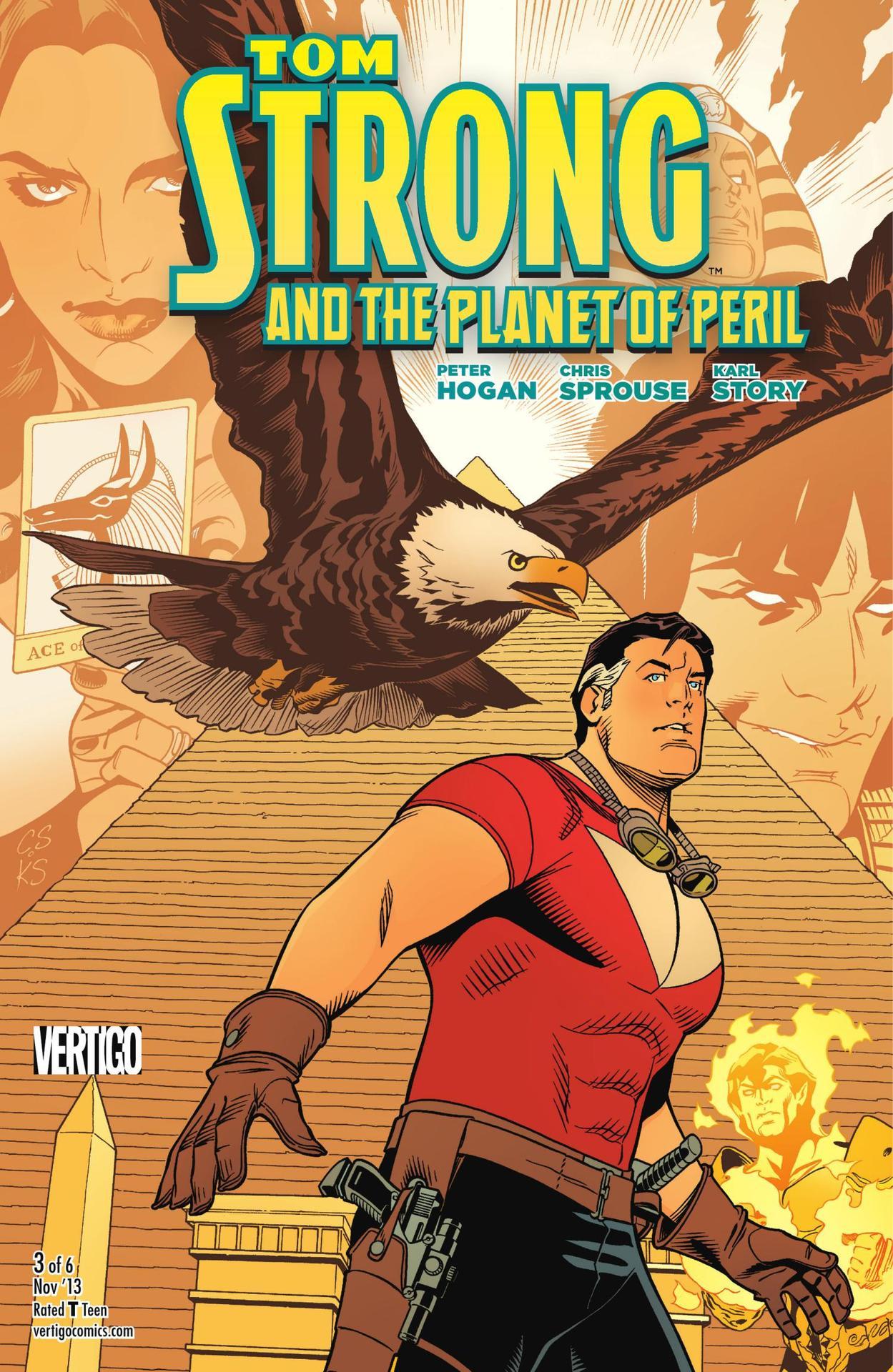 TOM STRONG AND THE PLANET OF PERIL #3