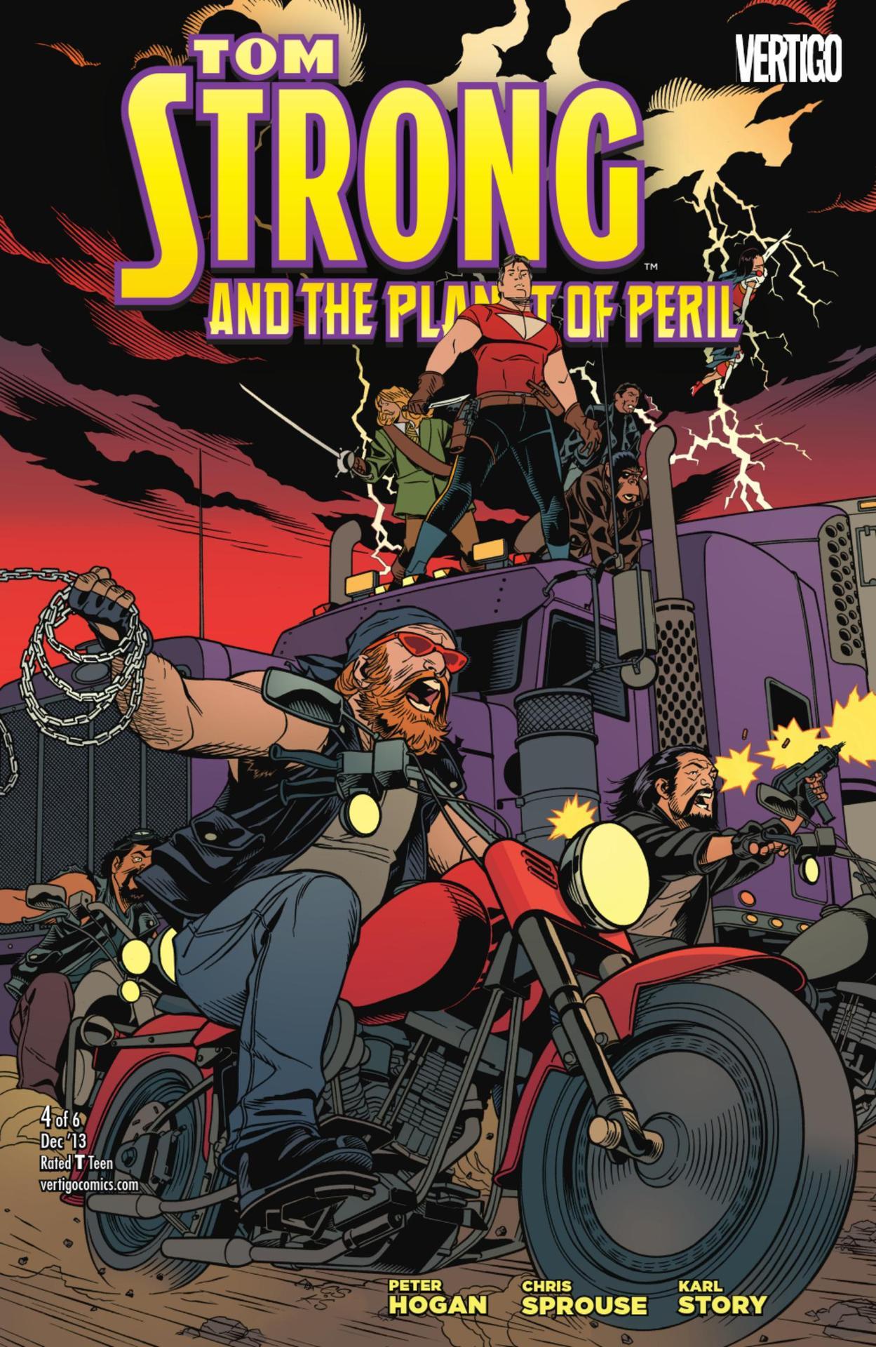TOM STRONG AND THE PLANET OF PERIL #4