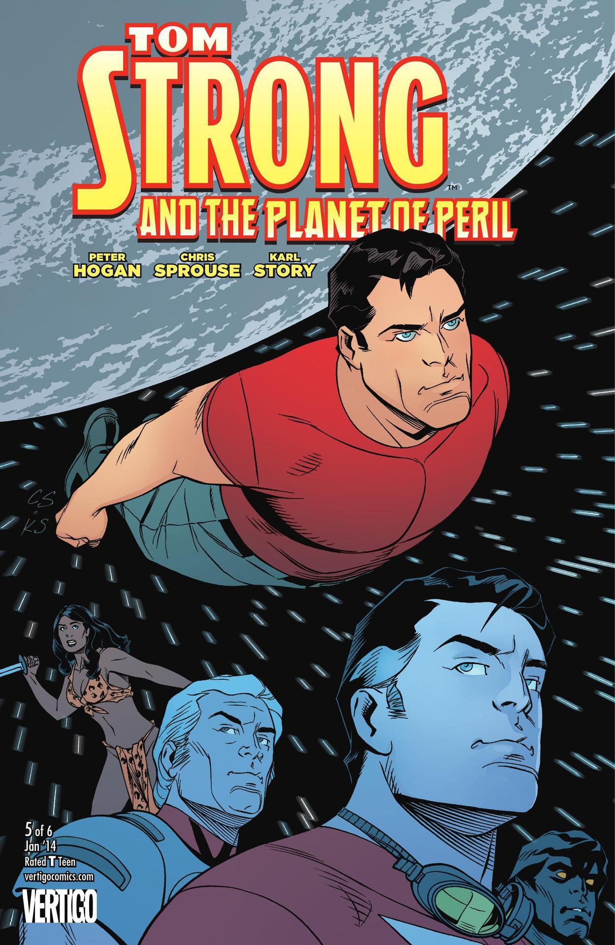 TOM STRONG AND THE PLANET OF PERIL #5